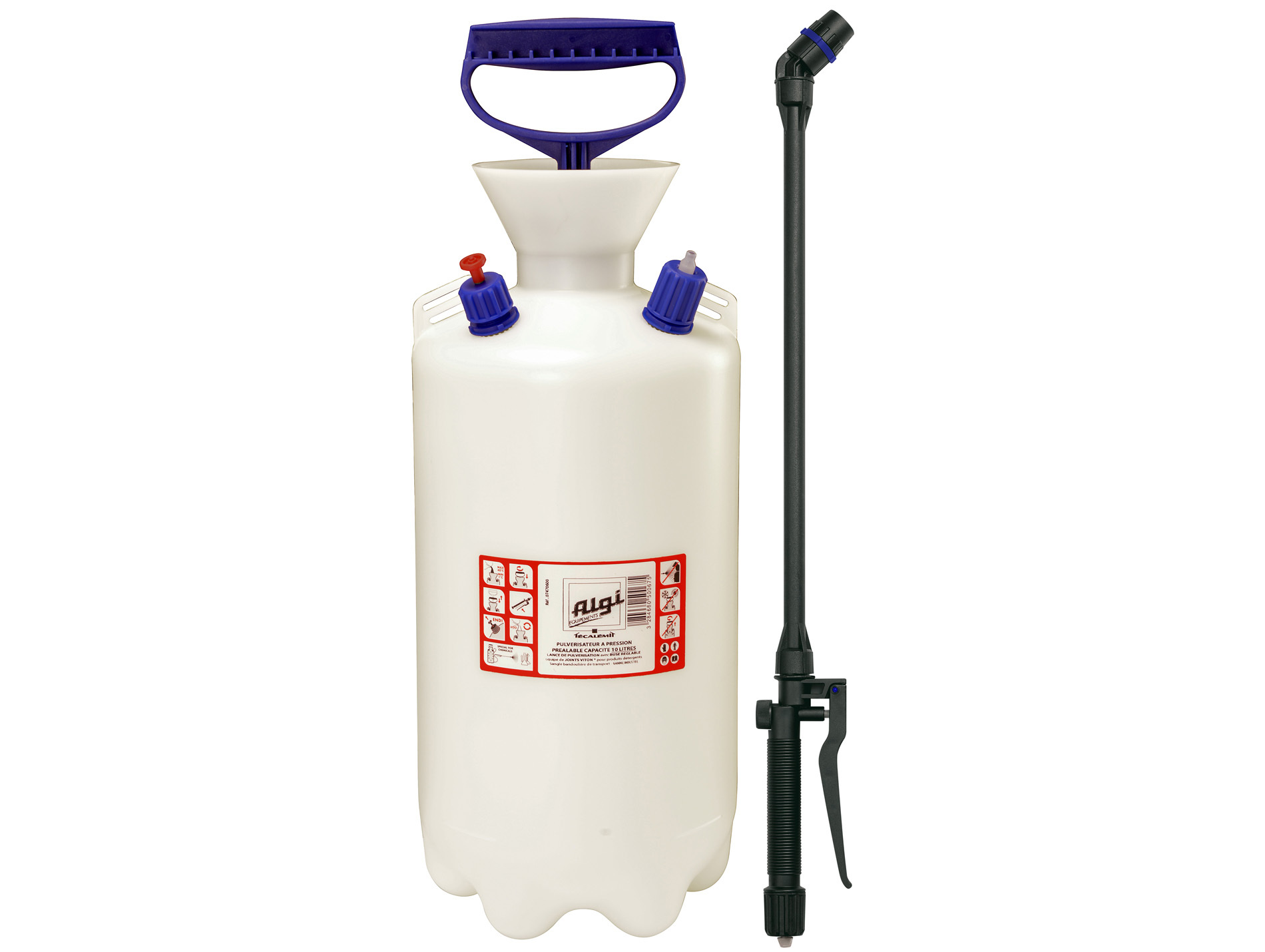 Pulvérisateur ALGI joint viton à pression préalable 10L