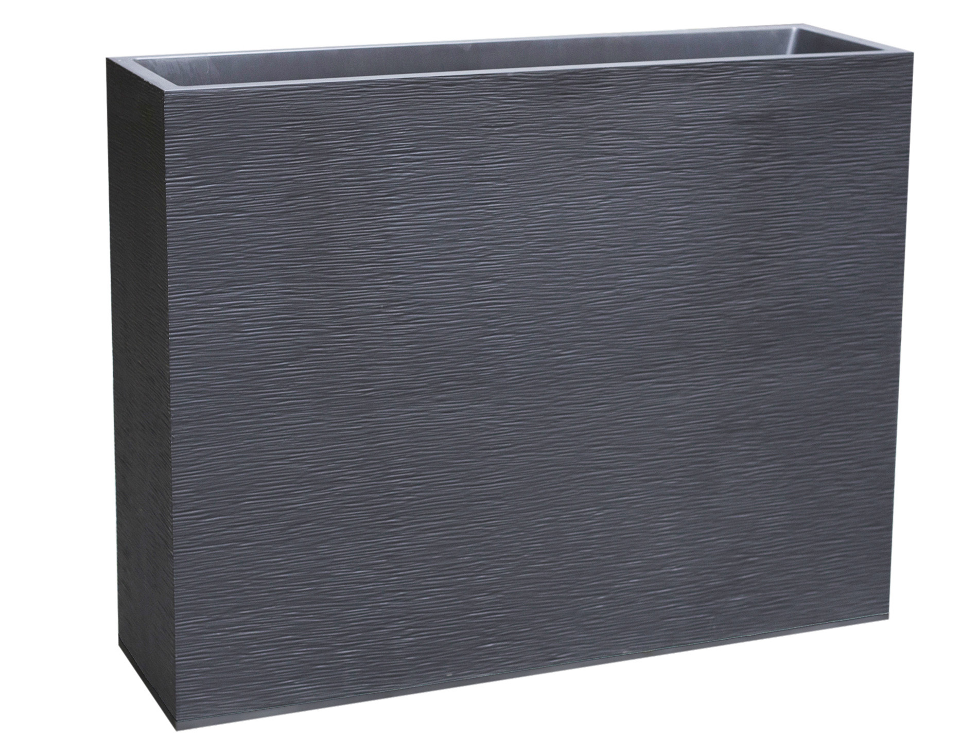 Jardinière muret EDA Loft XL 100cm Anthracite