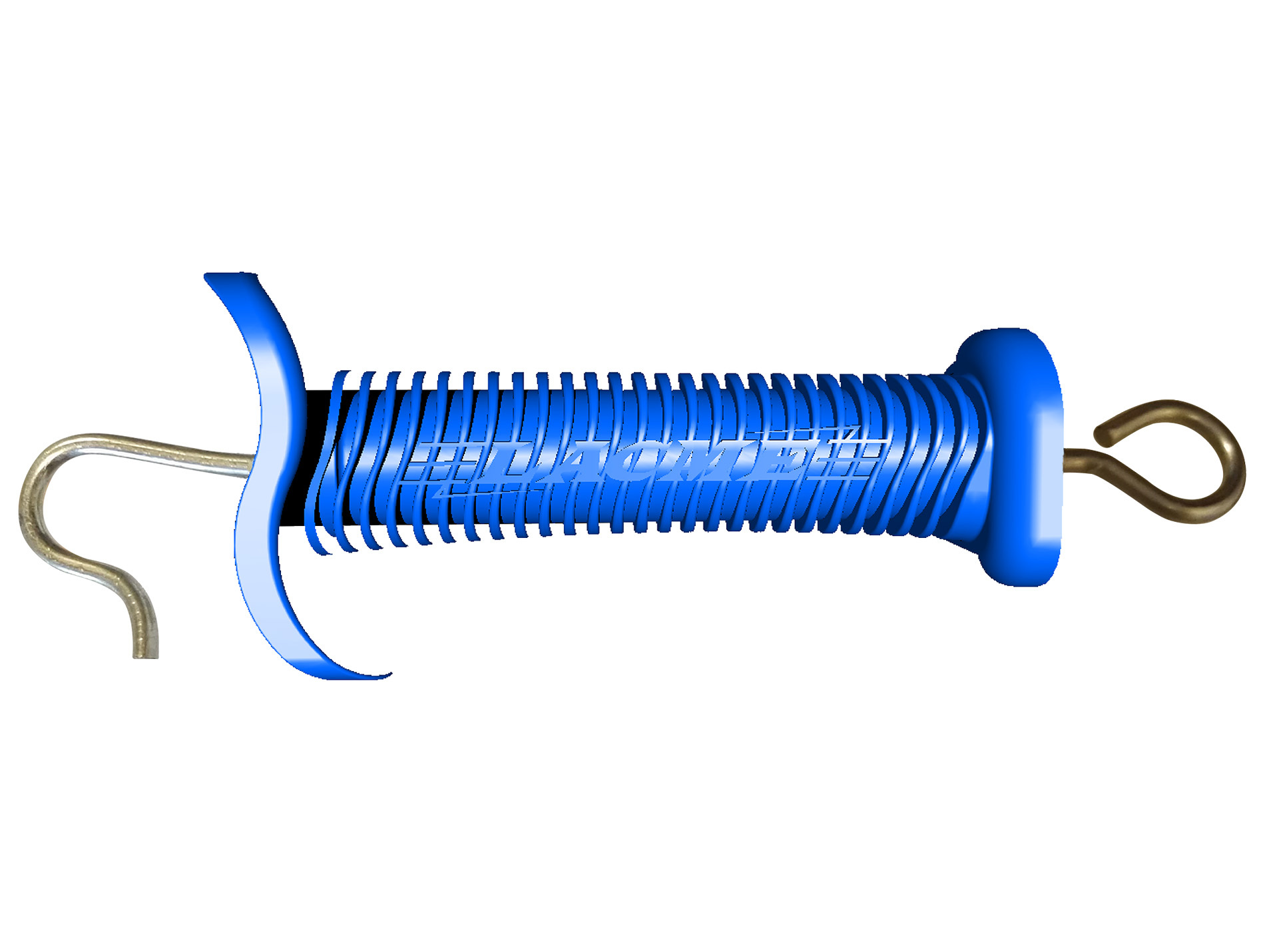 Poignée porte LACME super bleu