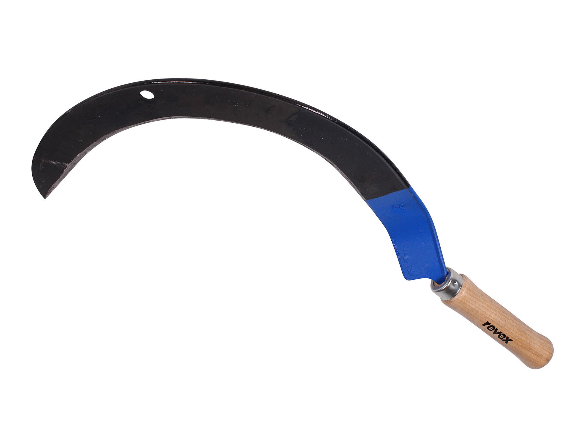 Faucille à herbe de jardin REVEX coudeé 25 cm