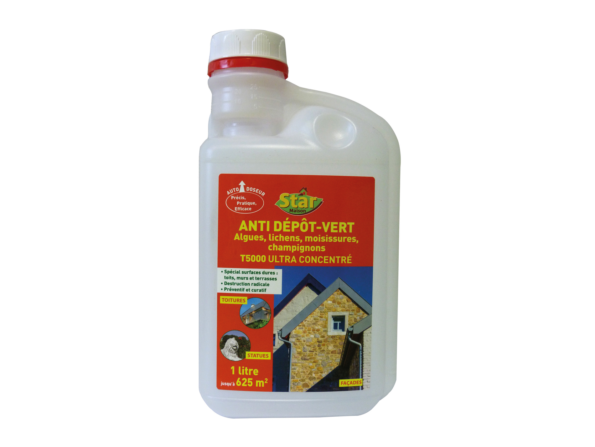 Anti dépôt vert dalles et murs STAR 1L 250m2