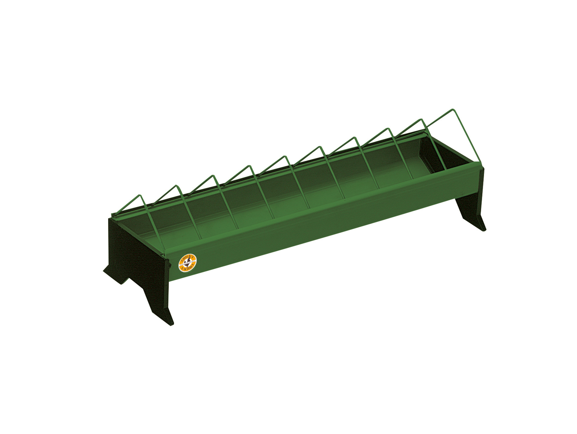 Mangeoire plastique à grille CHICK'A pour poulets L.50cm