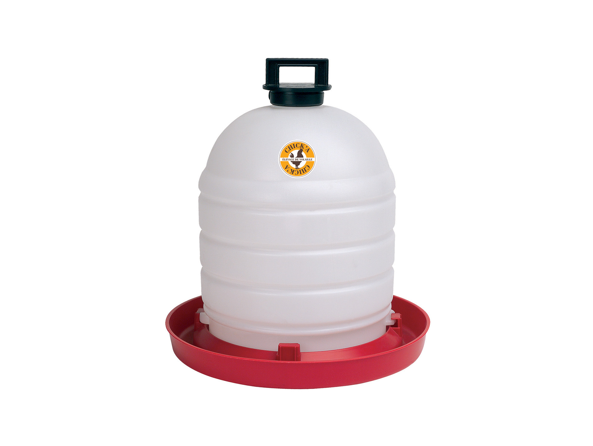 Abreuvoir plastique avec anse CHICK'A pour poules 15L