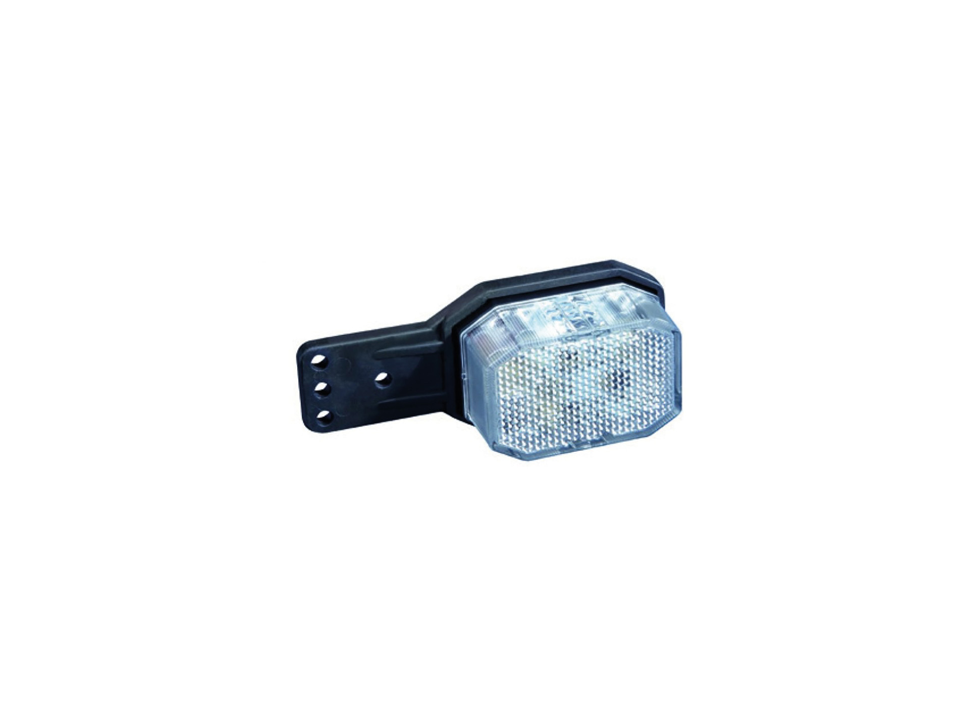 Feu gabarit led  droit rouge/blanc sur escarpolette