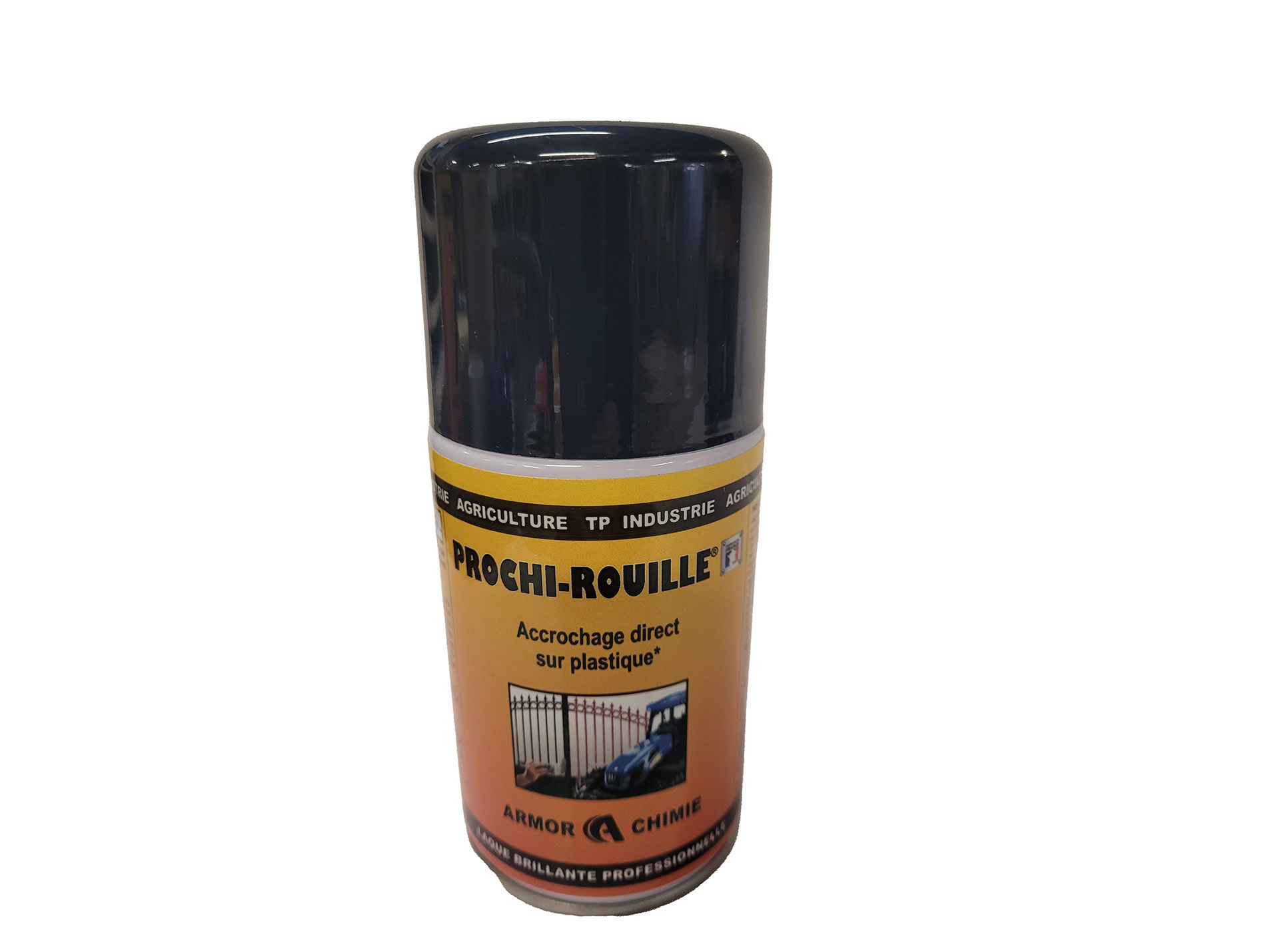 Peinture antirouille aérosol PROCHIROUILLE Bleu 5008 250ml