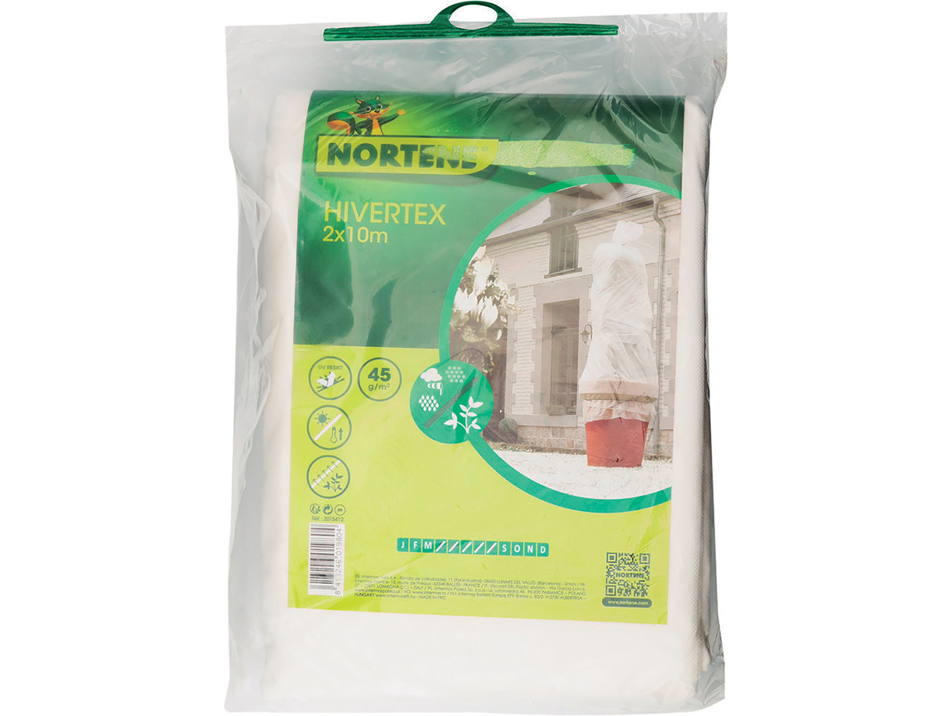 Voile d'hivernage Hivertex 2x10m