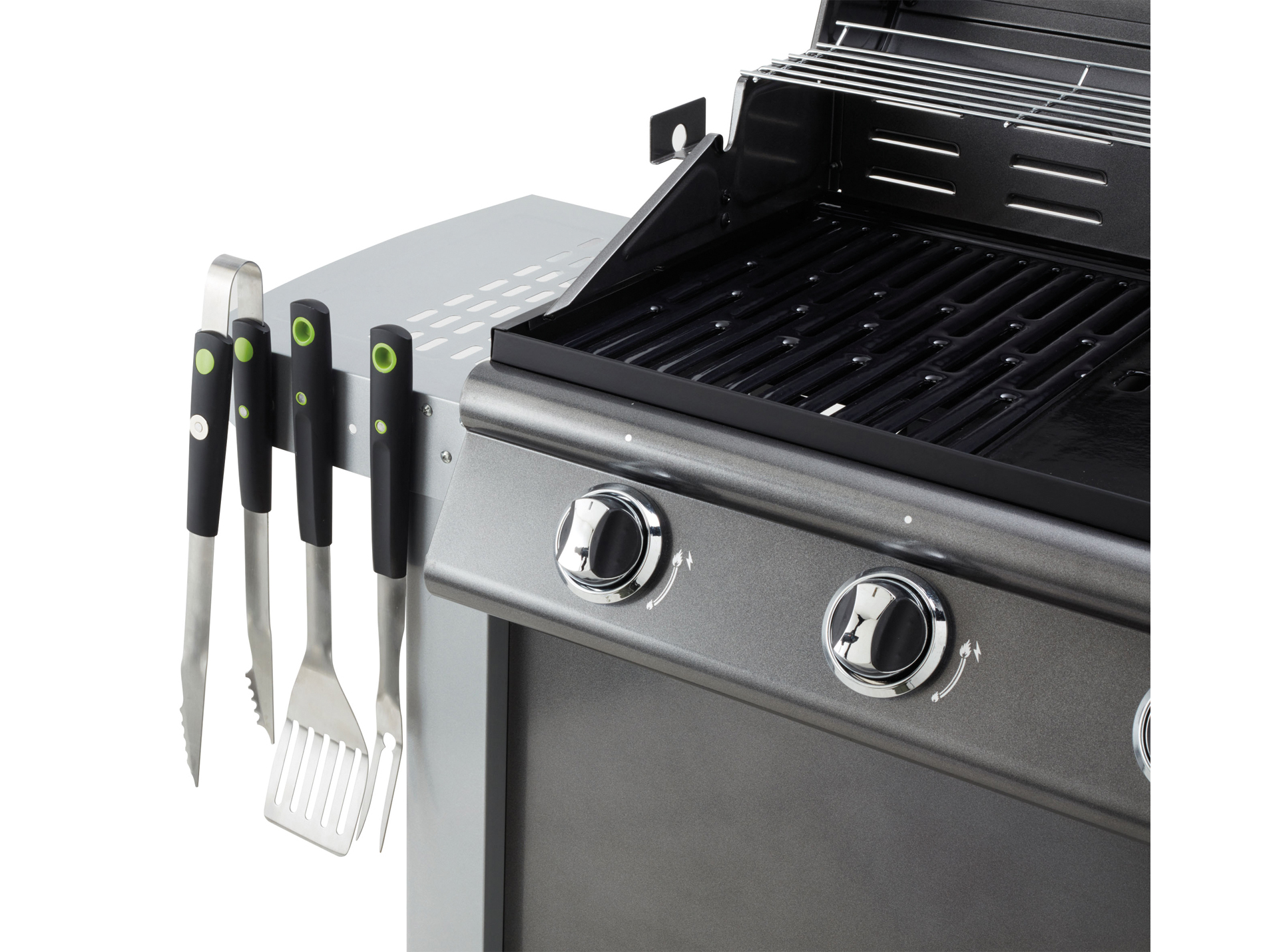 Coffret COOK'IN GARDEN 3 accessoires barbecue aimantés