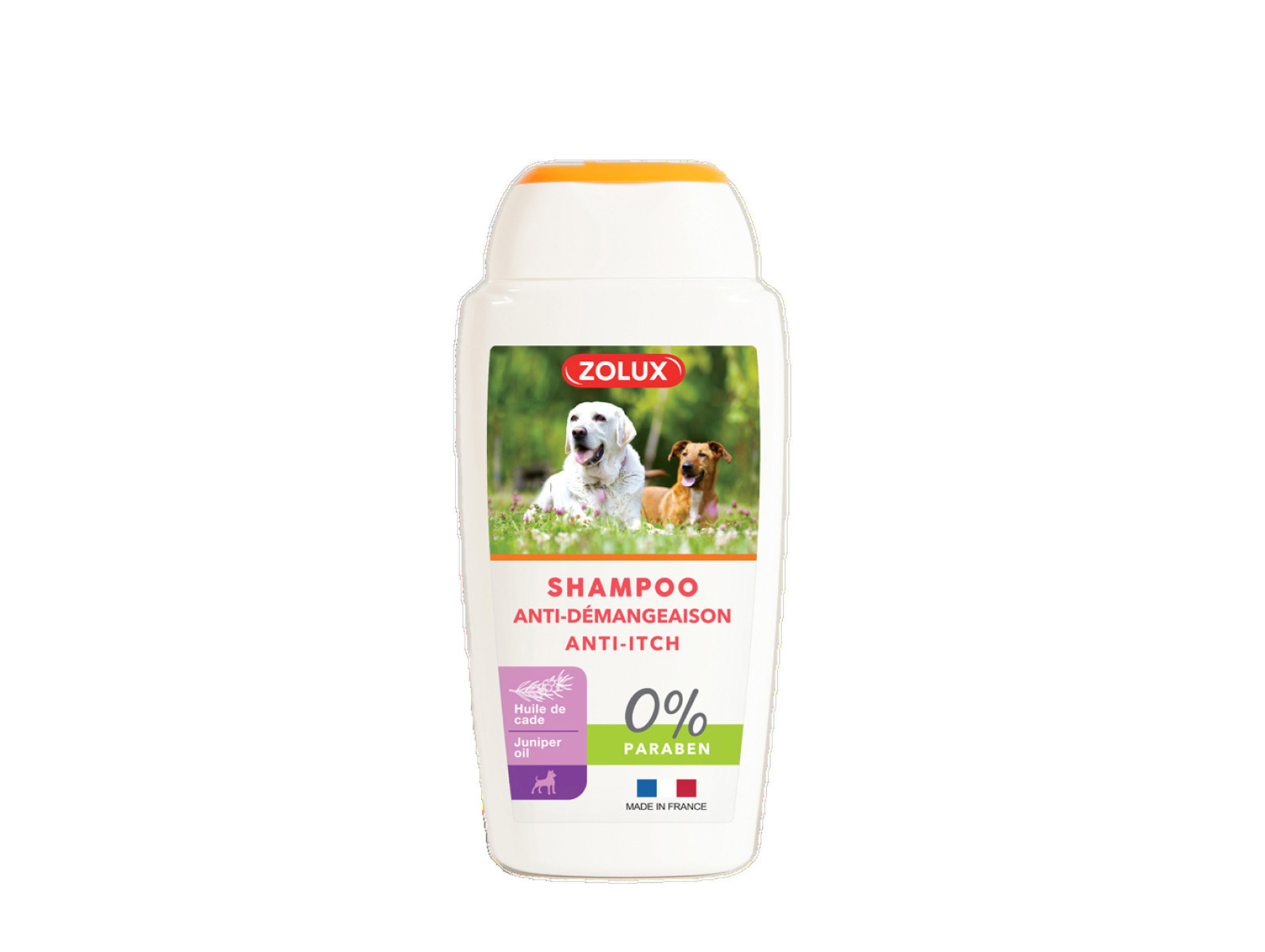 Shampooing chien anti-démangaisons ZOLUX 250ml