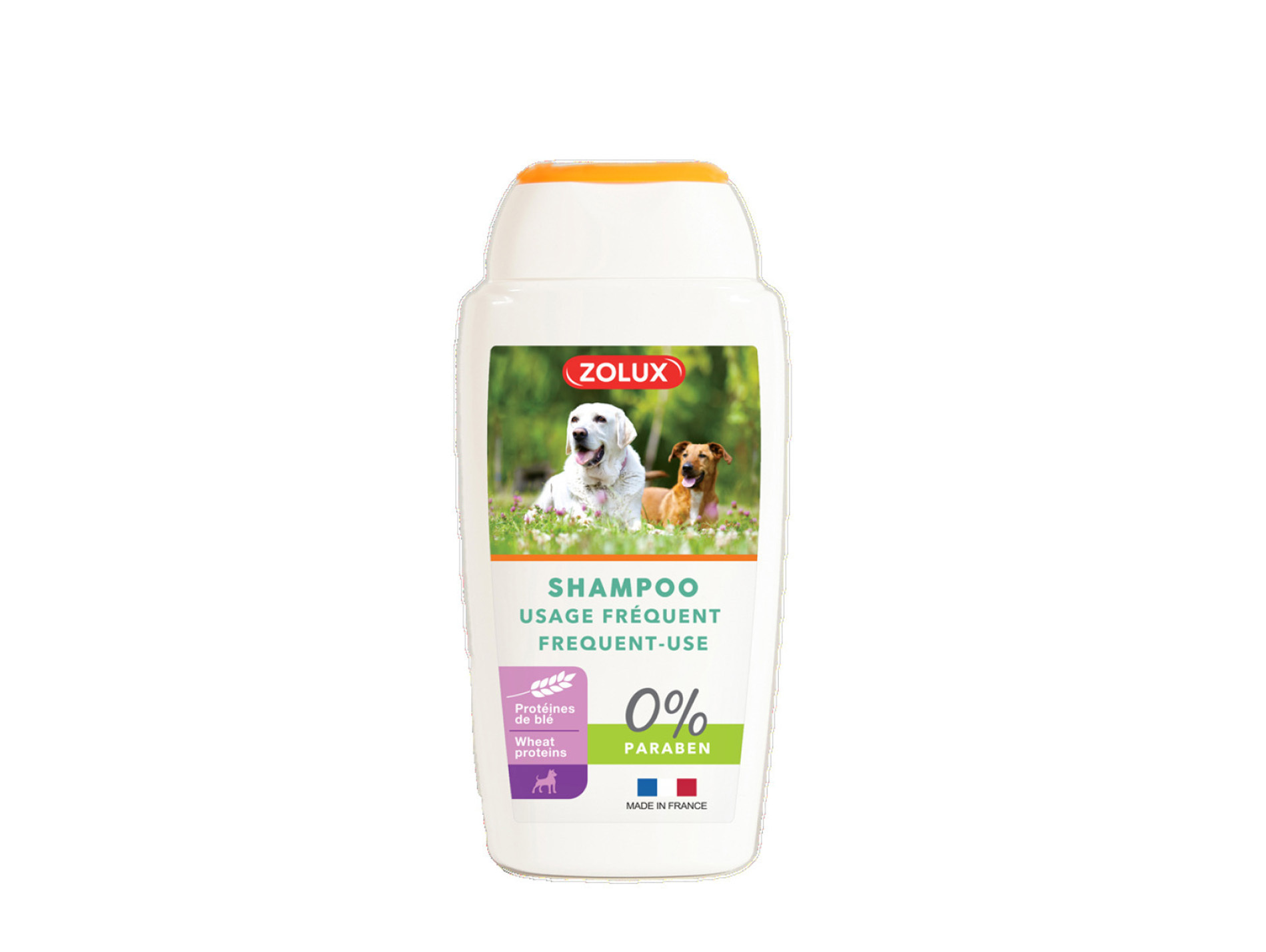 Shampooing chien usage fréquent 250ml