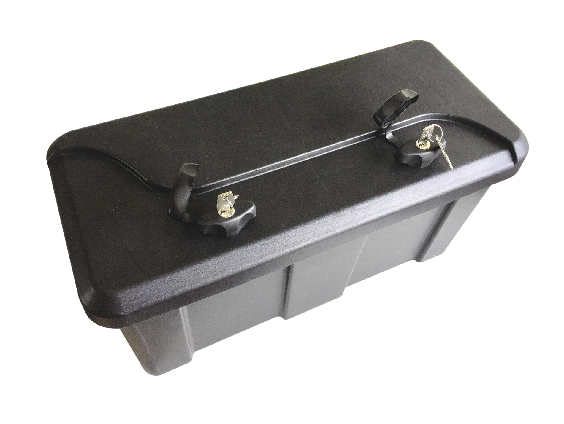 Coffre de rangement étanche pour remorque 48x18x22cm