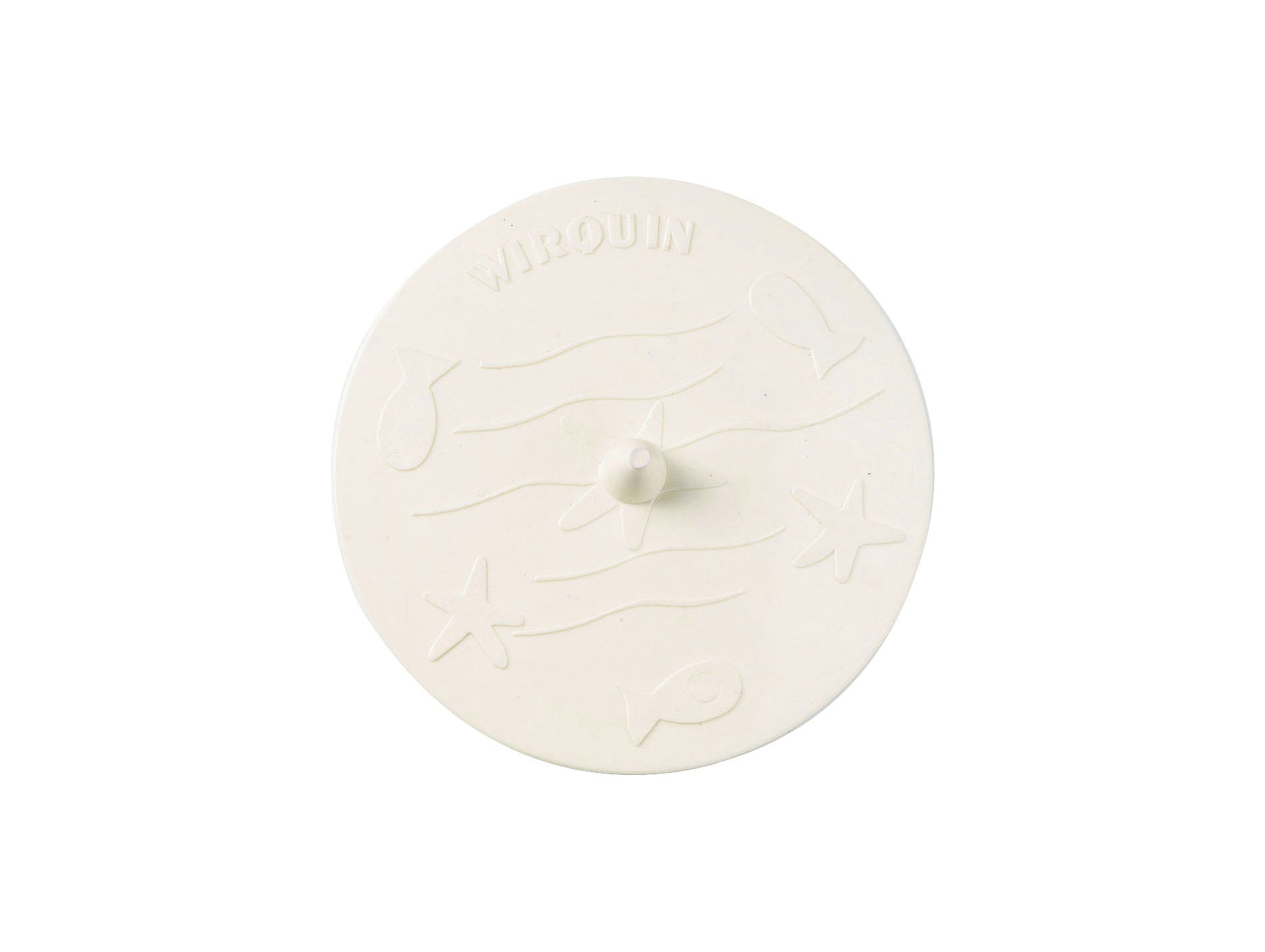 Bouchon WIRQUIN universel blanc Ø105mm