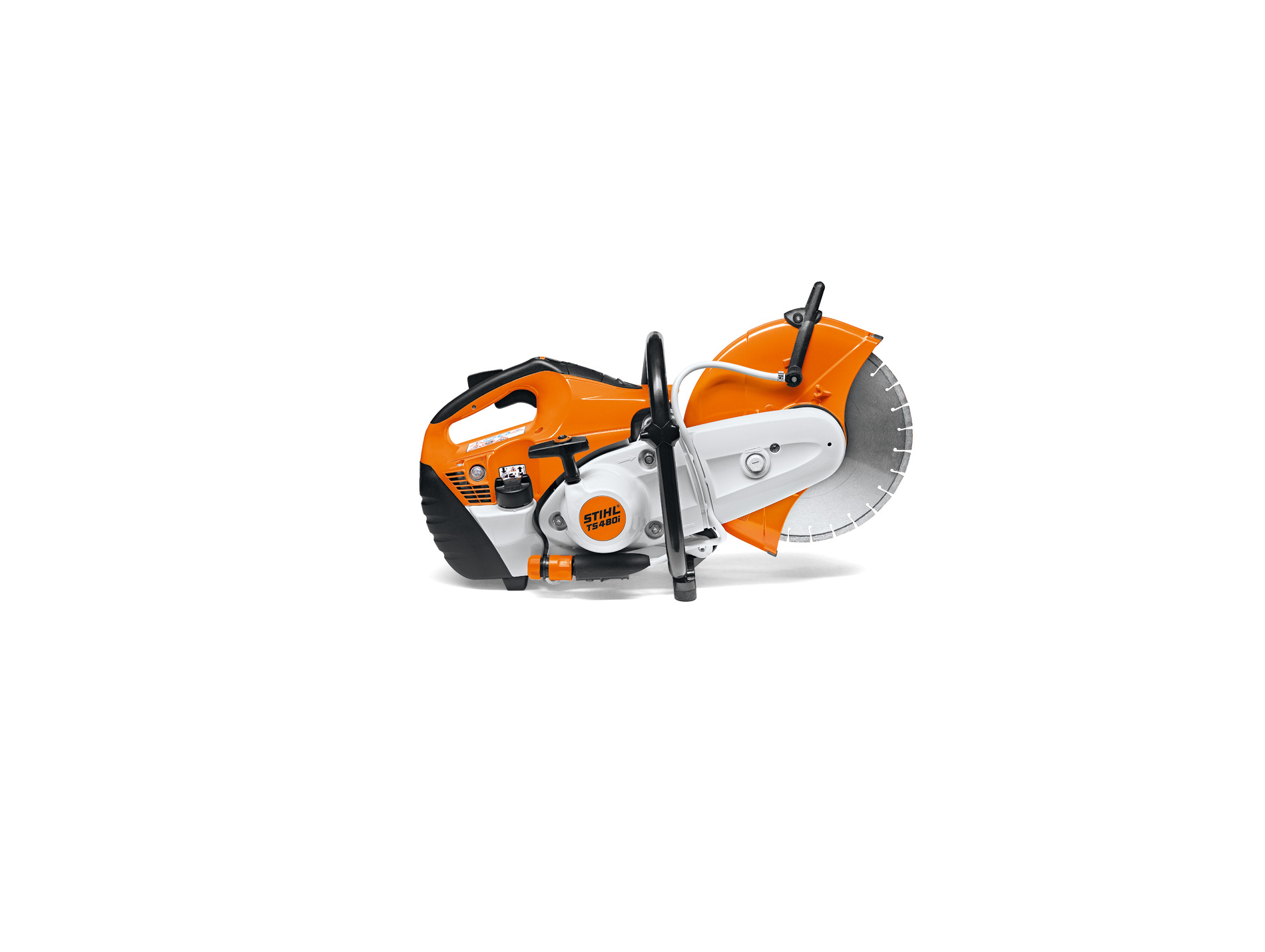Découpeuse à disque thermique STIHL TS 480I-A résine 72,2cm³