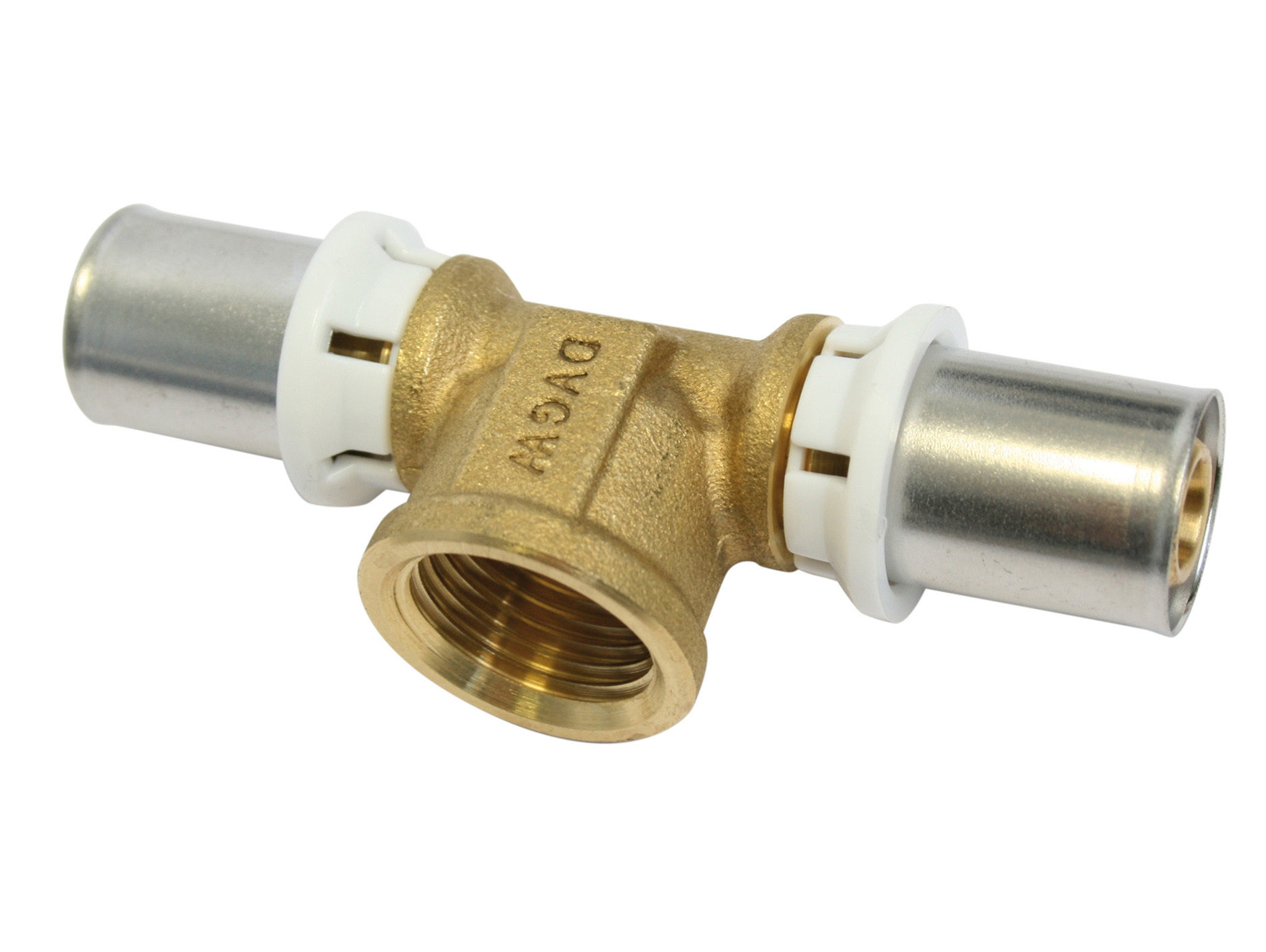 Té multicouche SOMATHERM femelle 15/21 Ø16mm