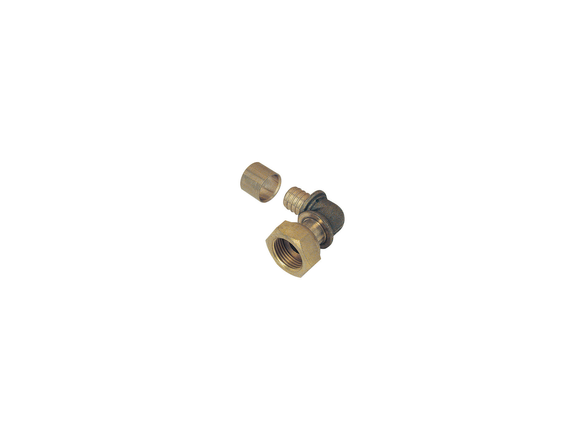 Coude SOMATHERM à glissement Ø12mm écrou 15-21
