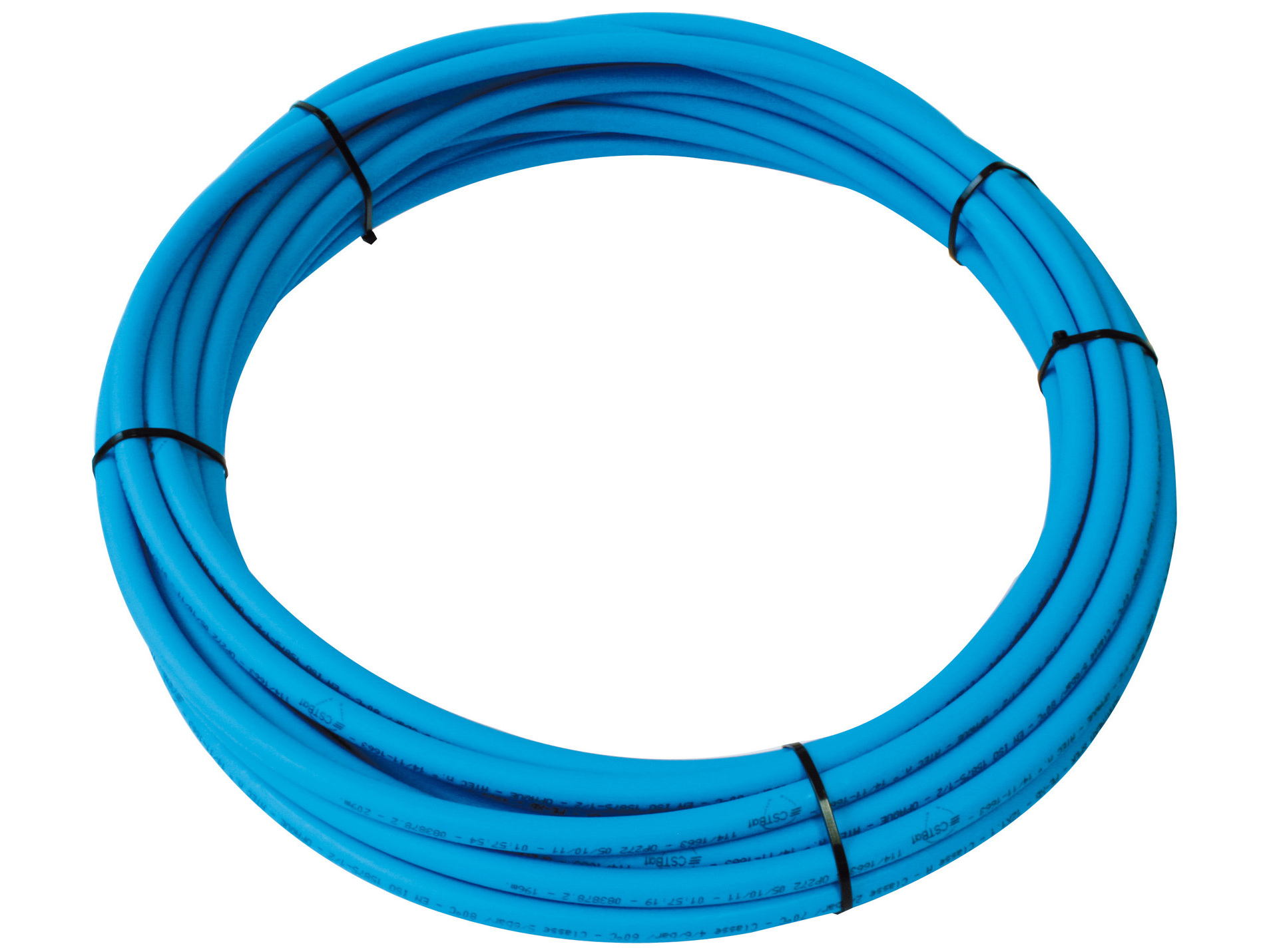 Tube nu bleu SOMATHERM Ø16mm 25m