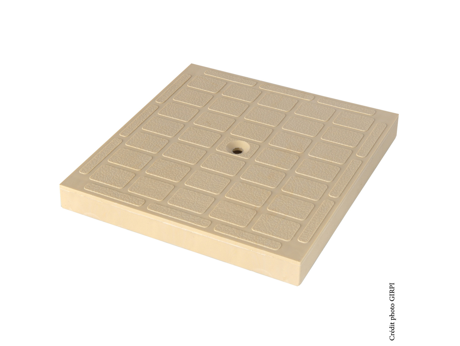 Tampon de sol GIRPI 187x187mm sable