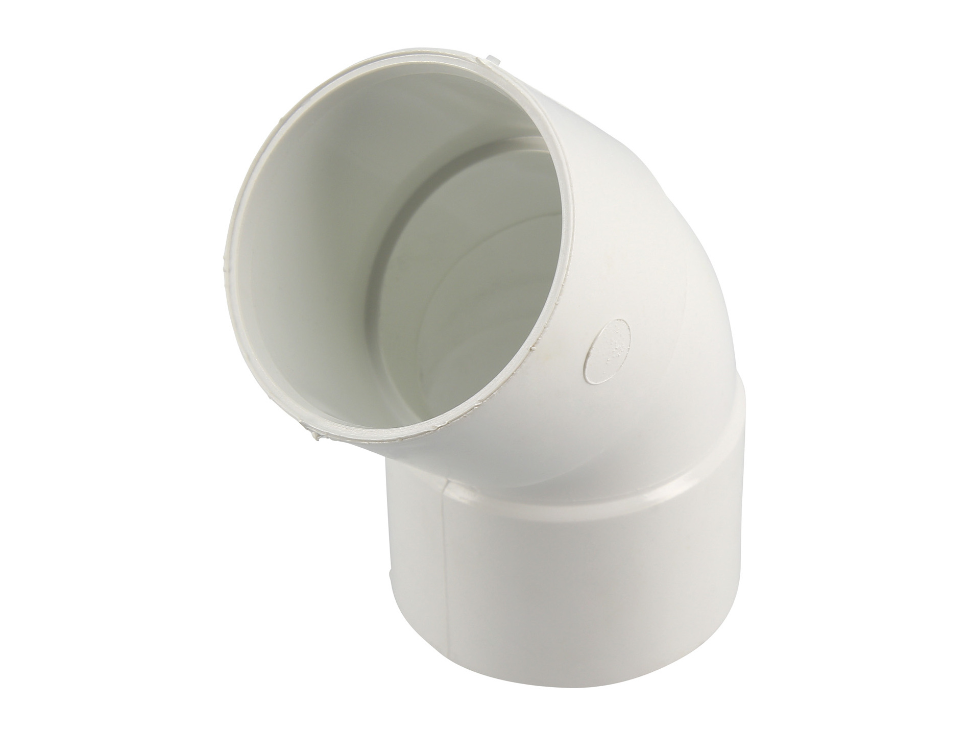 Coude évacuation 45° FF D40 Blanc