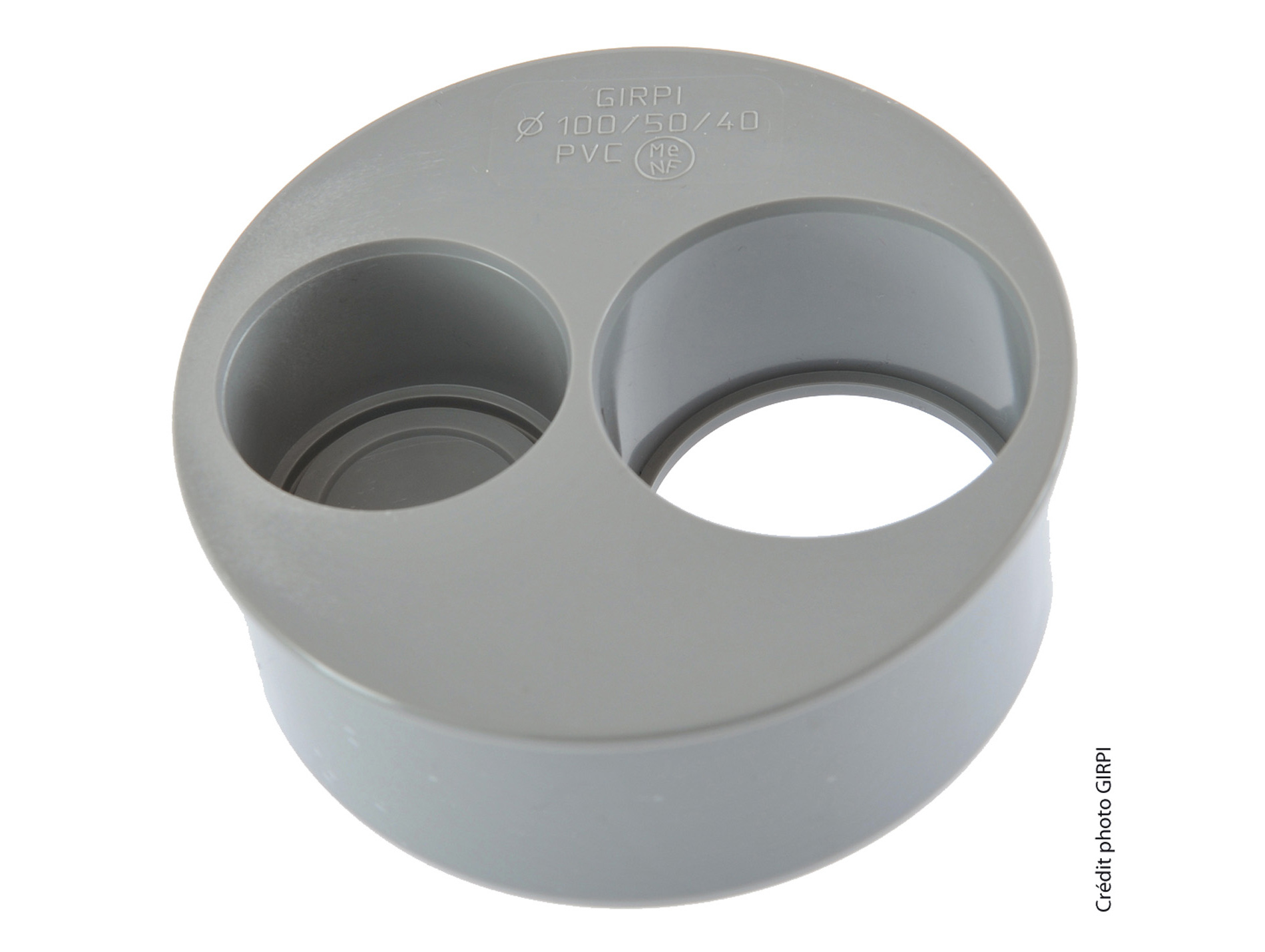 Tampon de réduction operculé GIRPI Ø93/40/40mm Mâle-Femelle