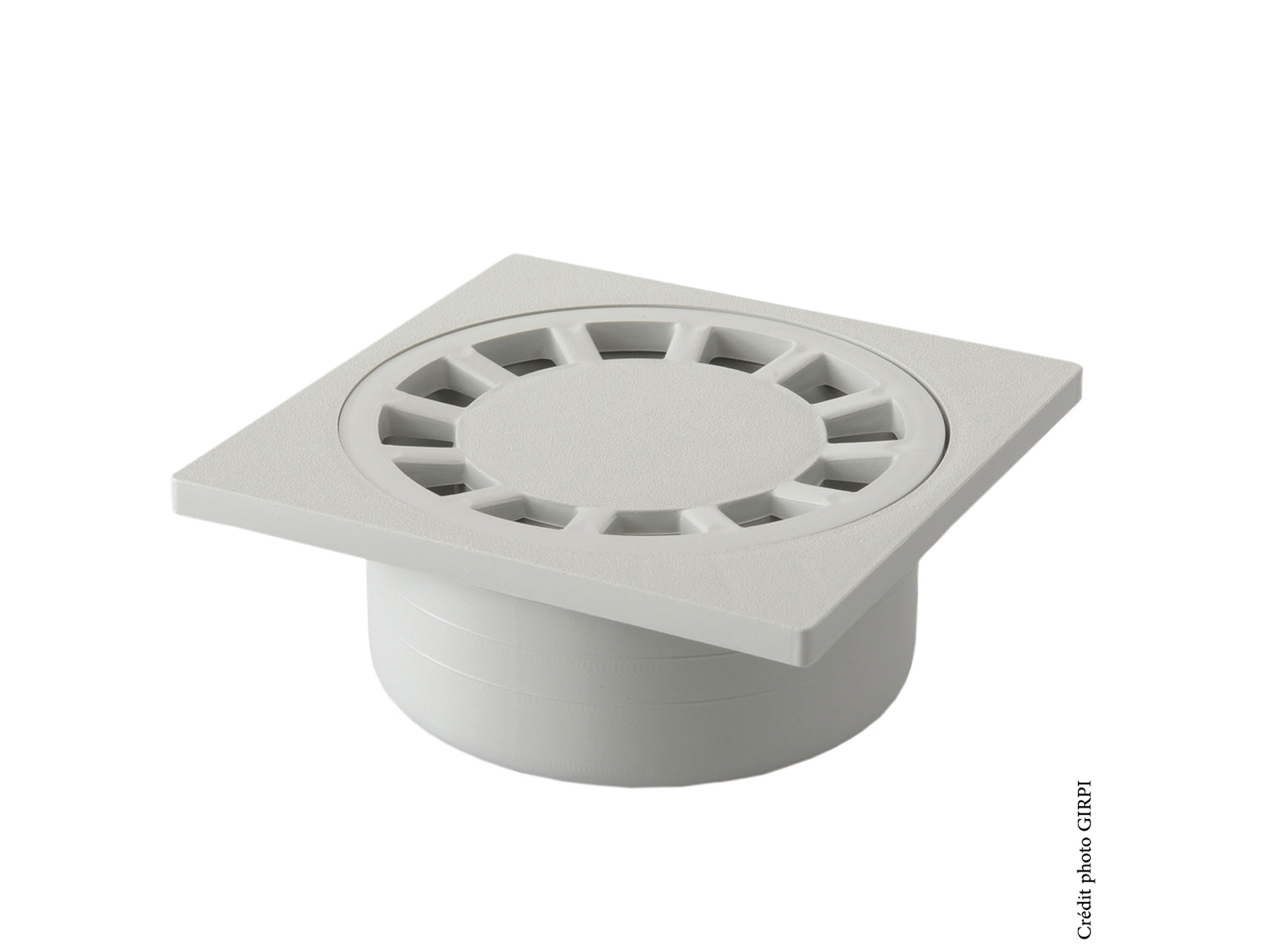 Siphon de cour 150x150 Gris