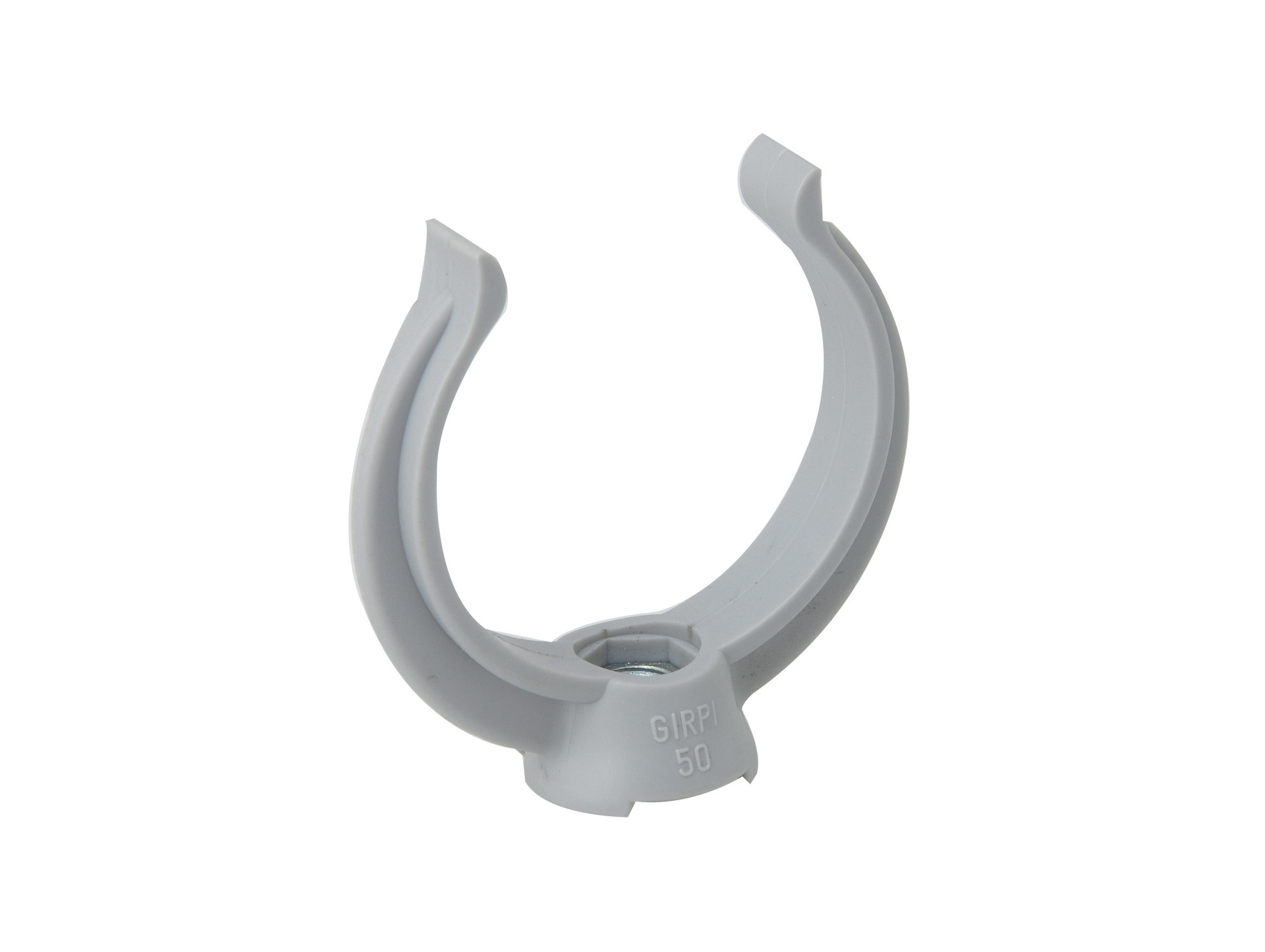 Collier à insert PVC 7x150 Ø50 Gris x3