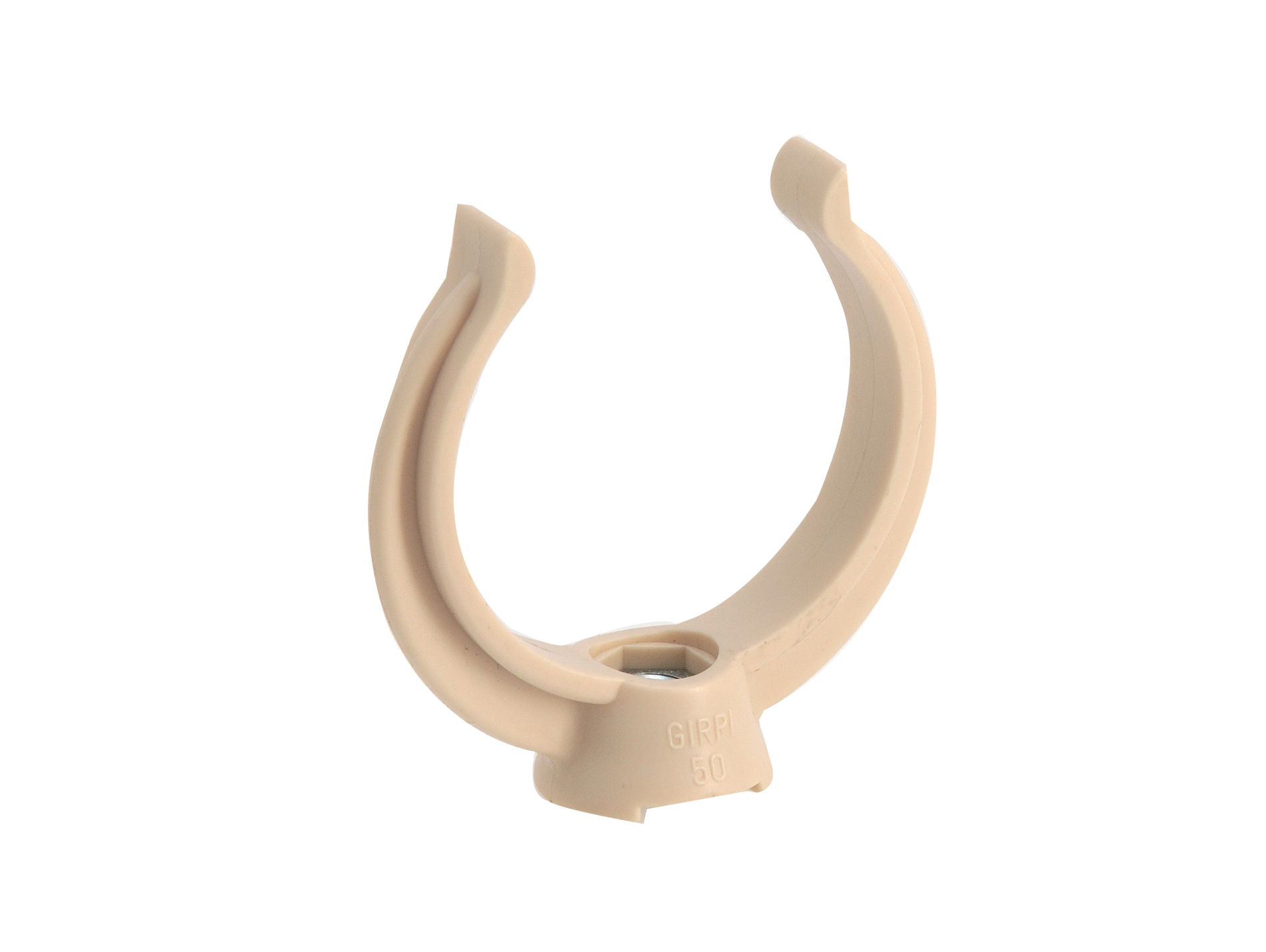 Collier à insert PVC 7x150 Ø50 Sable x3