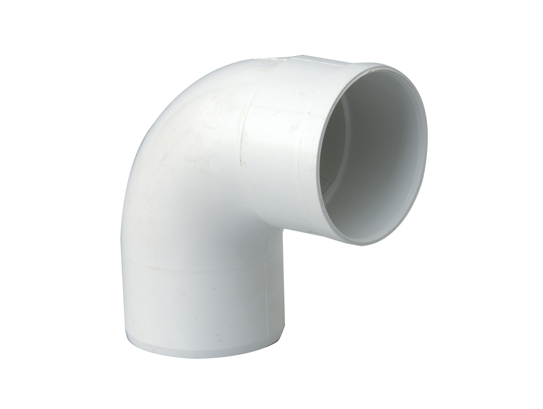 Coude 87°30 Mâle / Femelle D80 Blanc