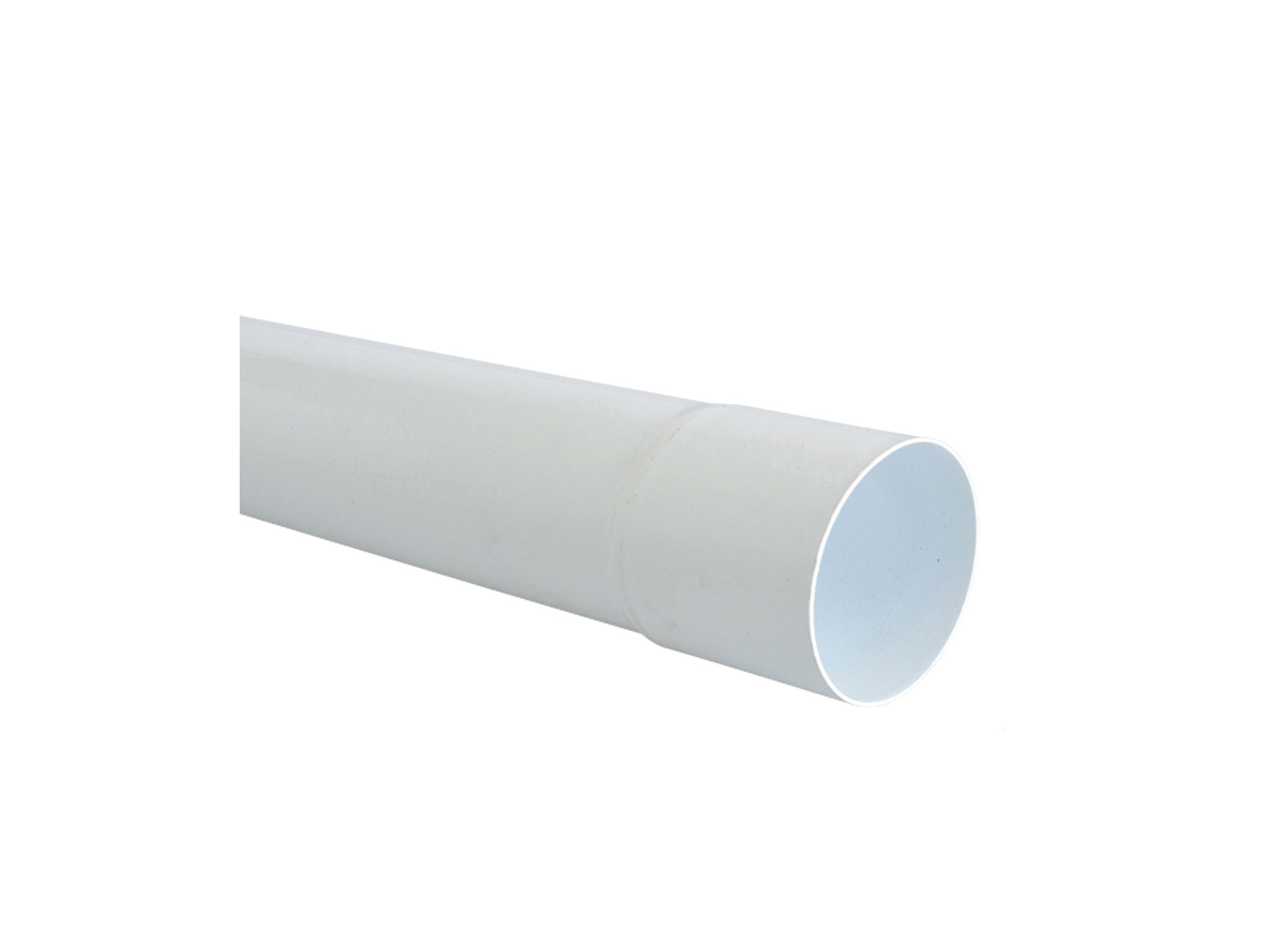 Tube de descente PVC D80 2,80m Blanc