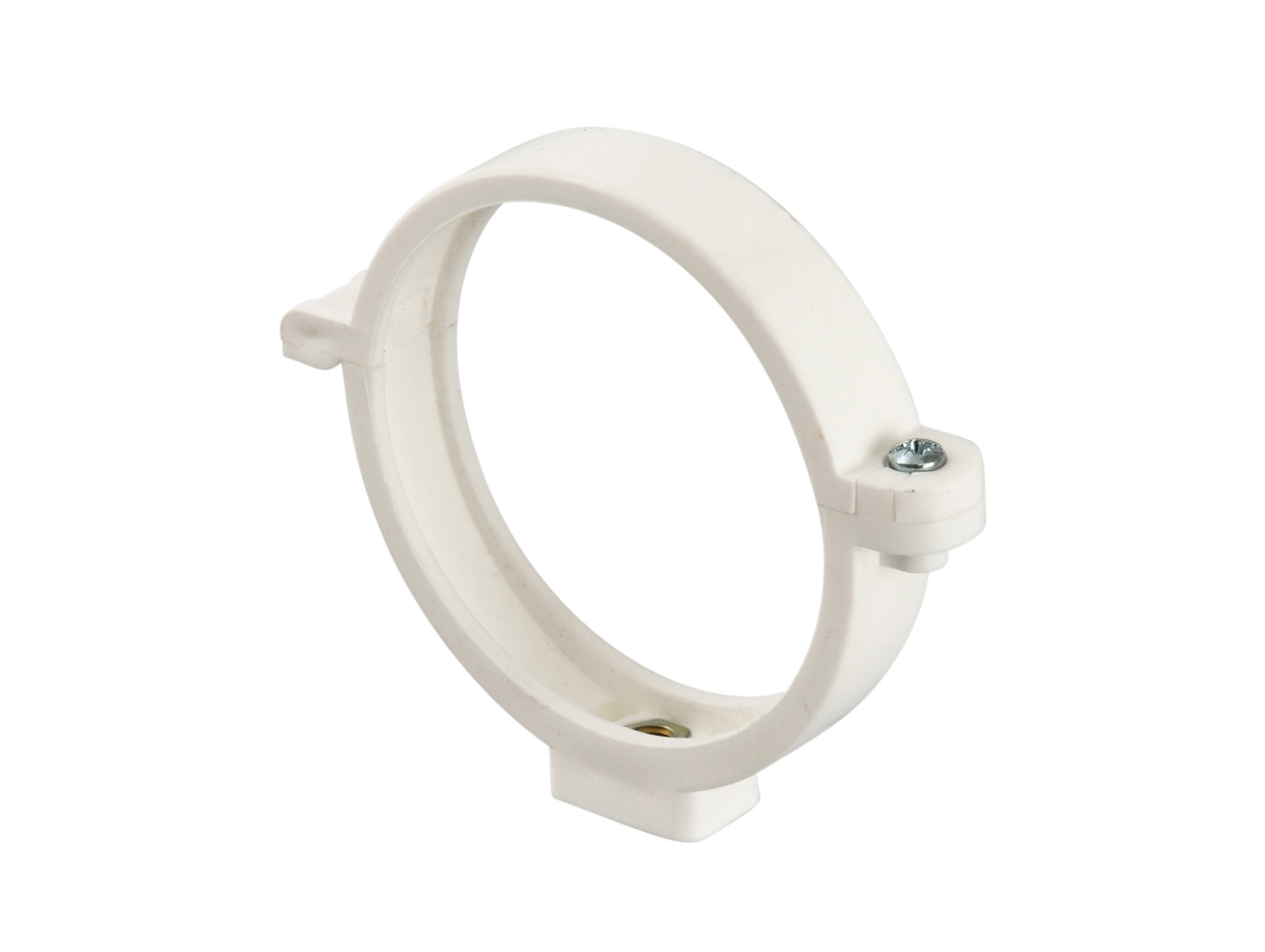 Collier à insert PVC 7x150 Ø80 Blanc