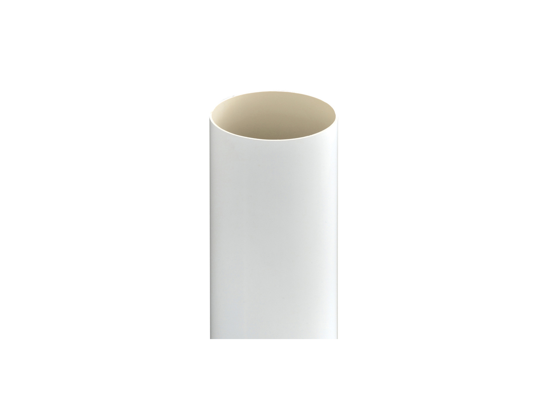 Tube de descente PVC D100 2,80m Blanc