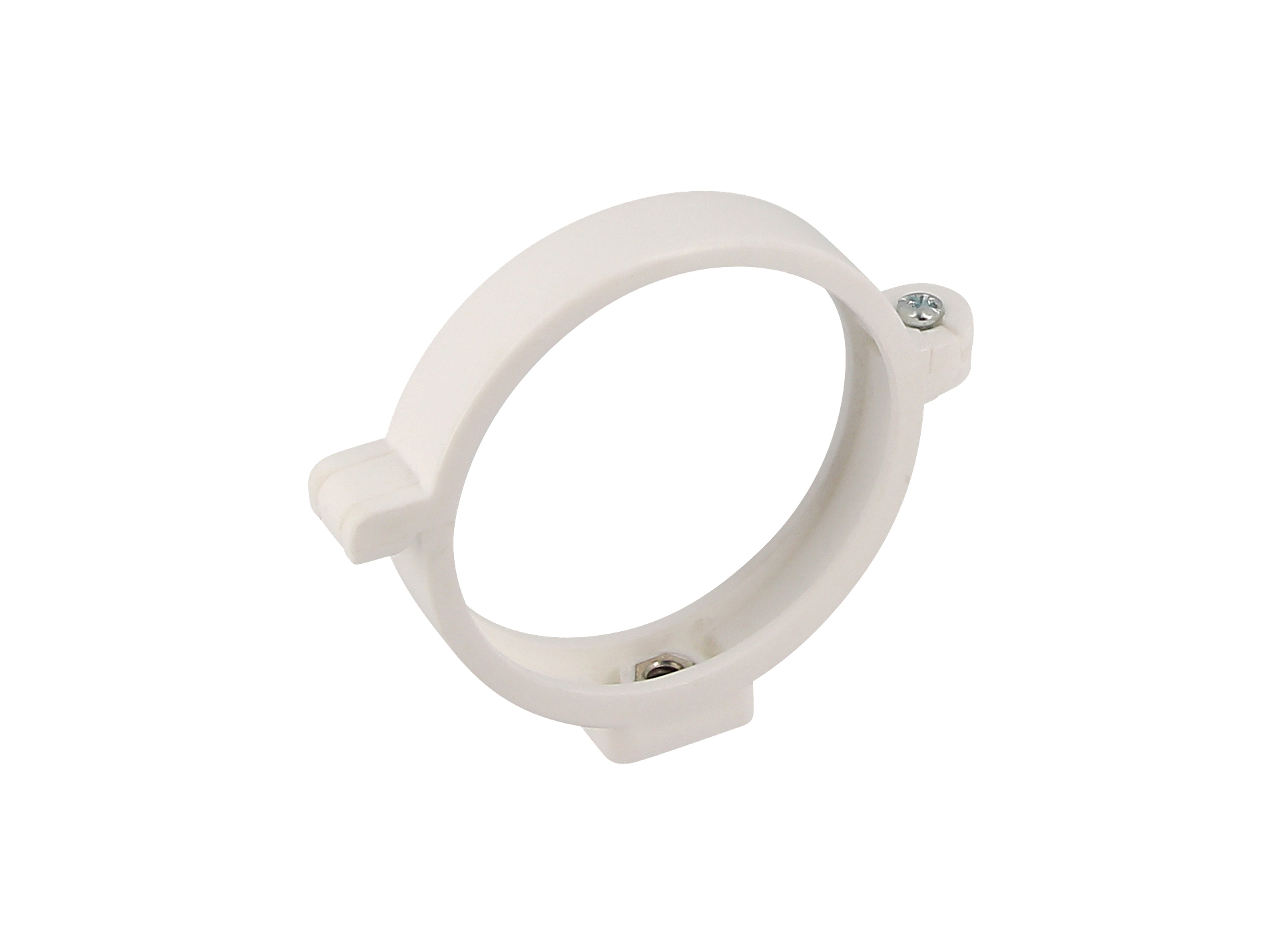 Collier à insert PVC 7x150 Ø100 Blanc