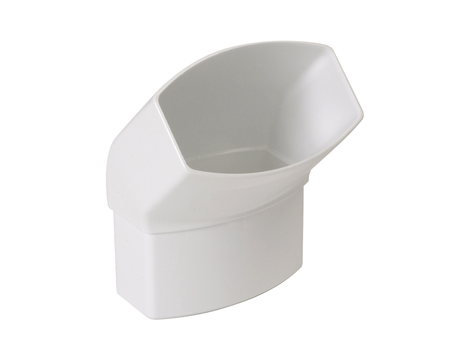 Coude 45° Ondella Mâle / Femelle Blanc