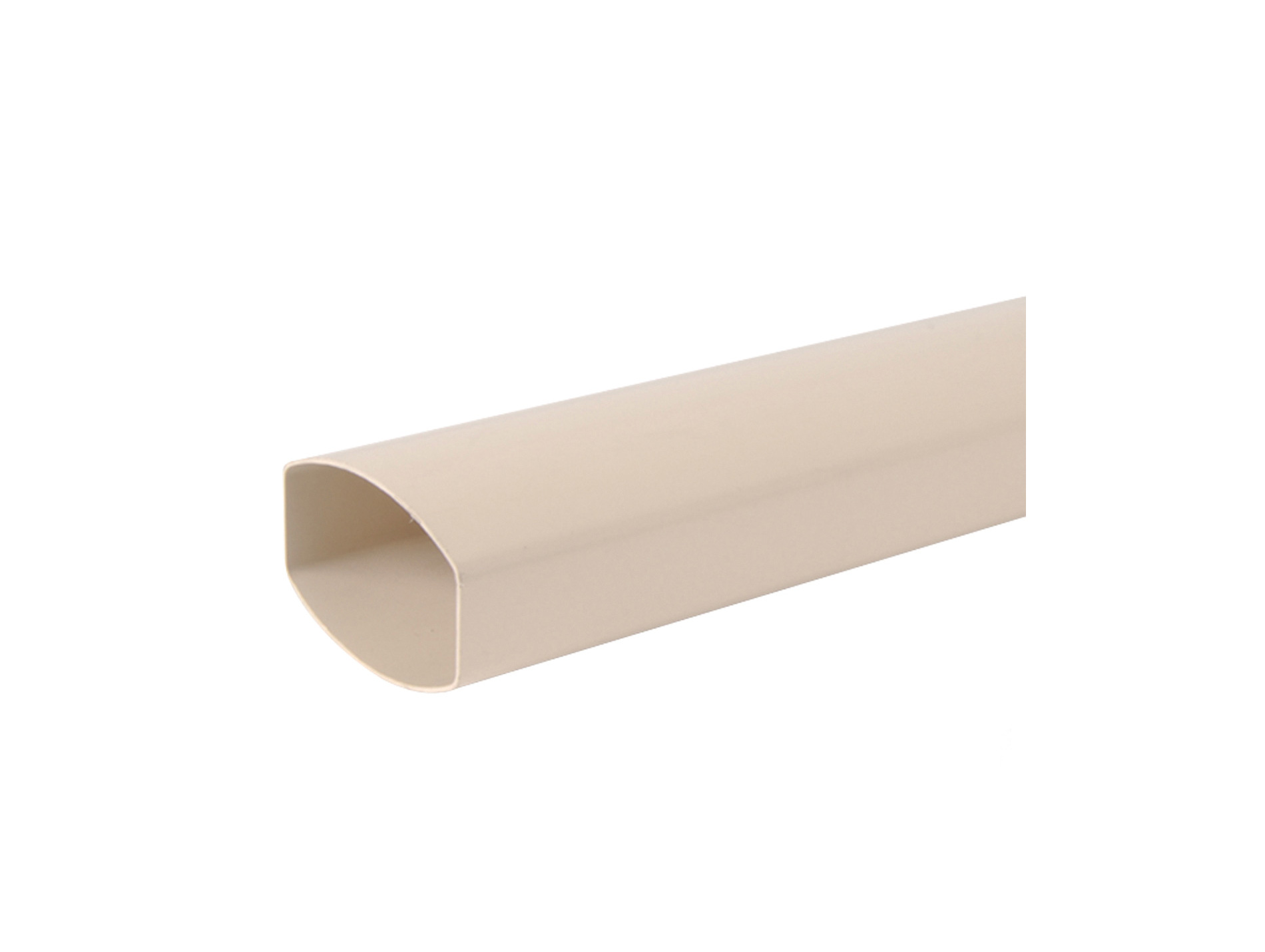 Tube de descente PVC Ondella 90x56 3m Sable
