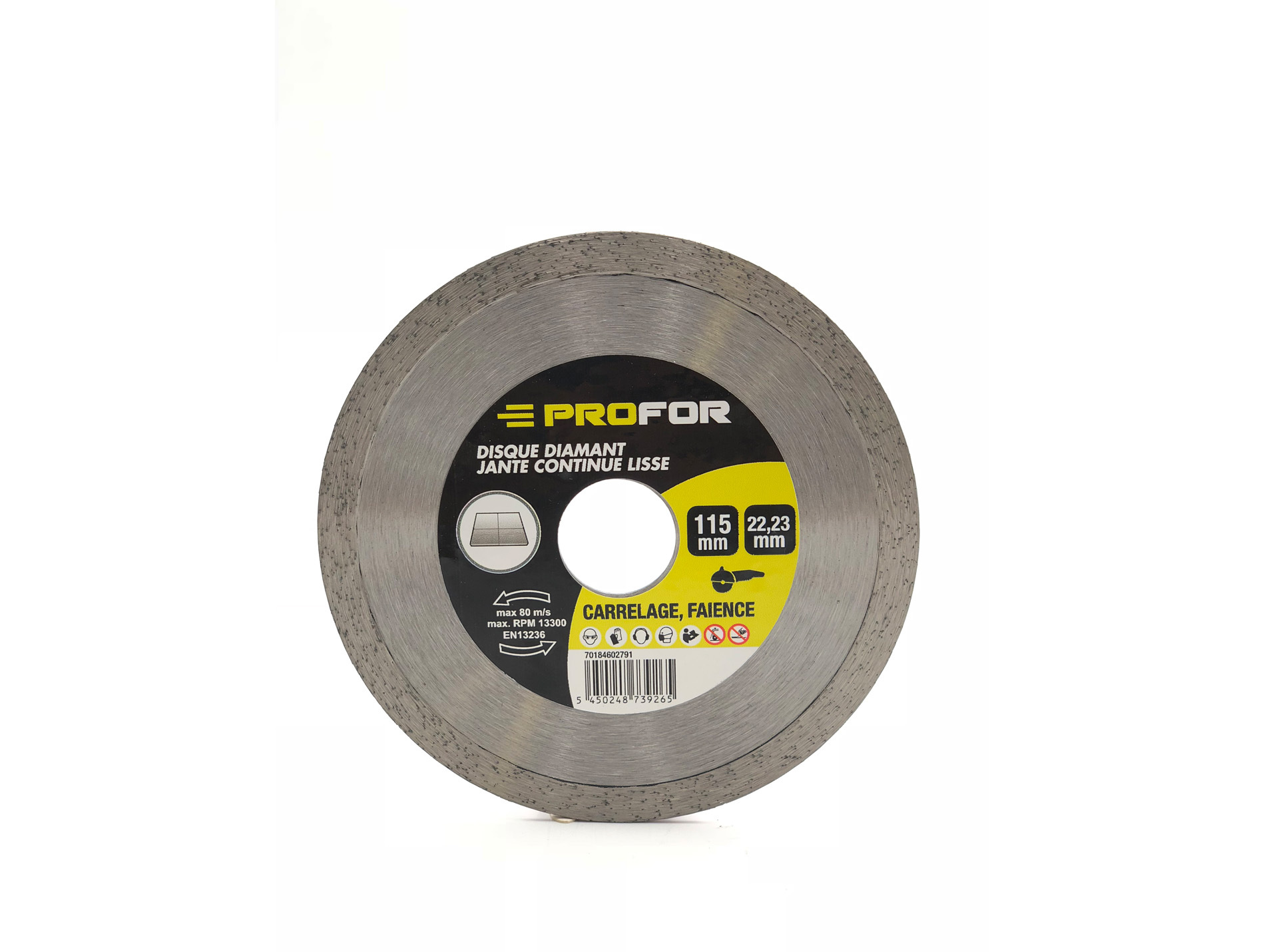 Disque diamant carrelage Ø115 PROFOR