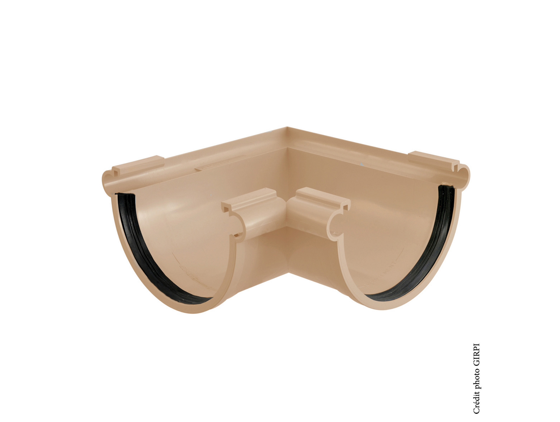 Angle mixte intérieur ou extérieur Sable D25