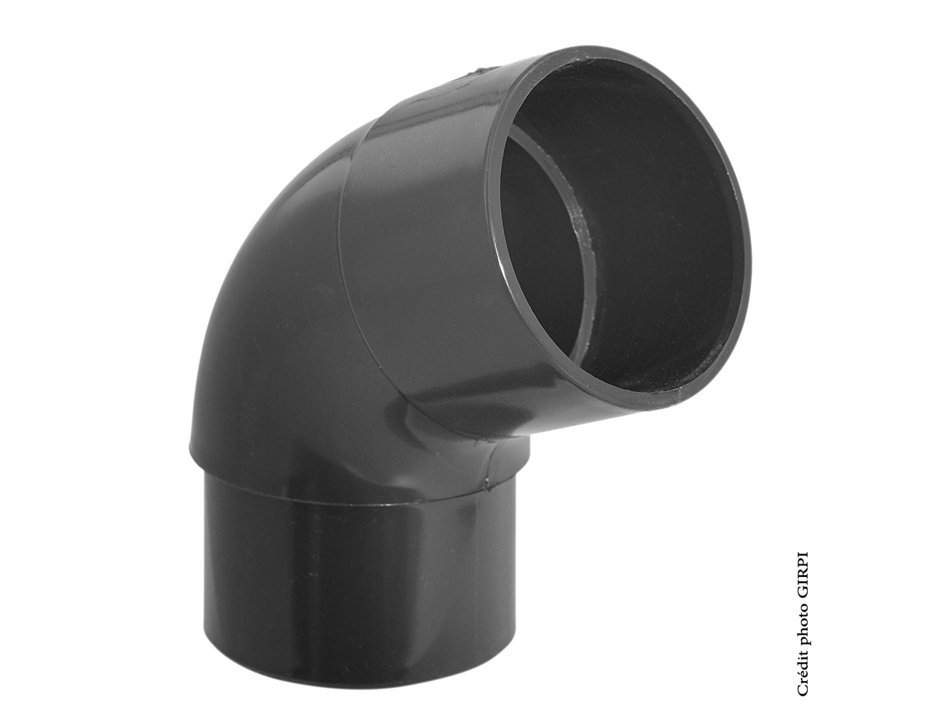 Coude 67°30 MF PVC Ø50mm Ardoise