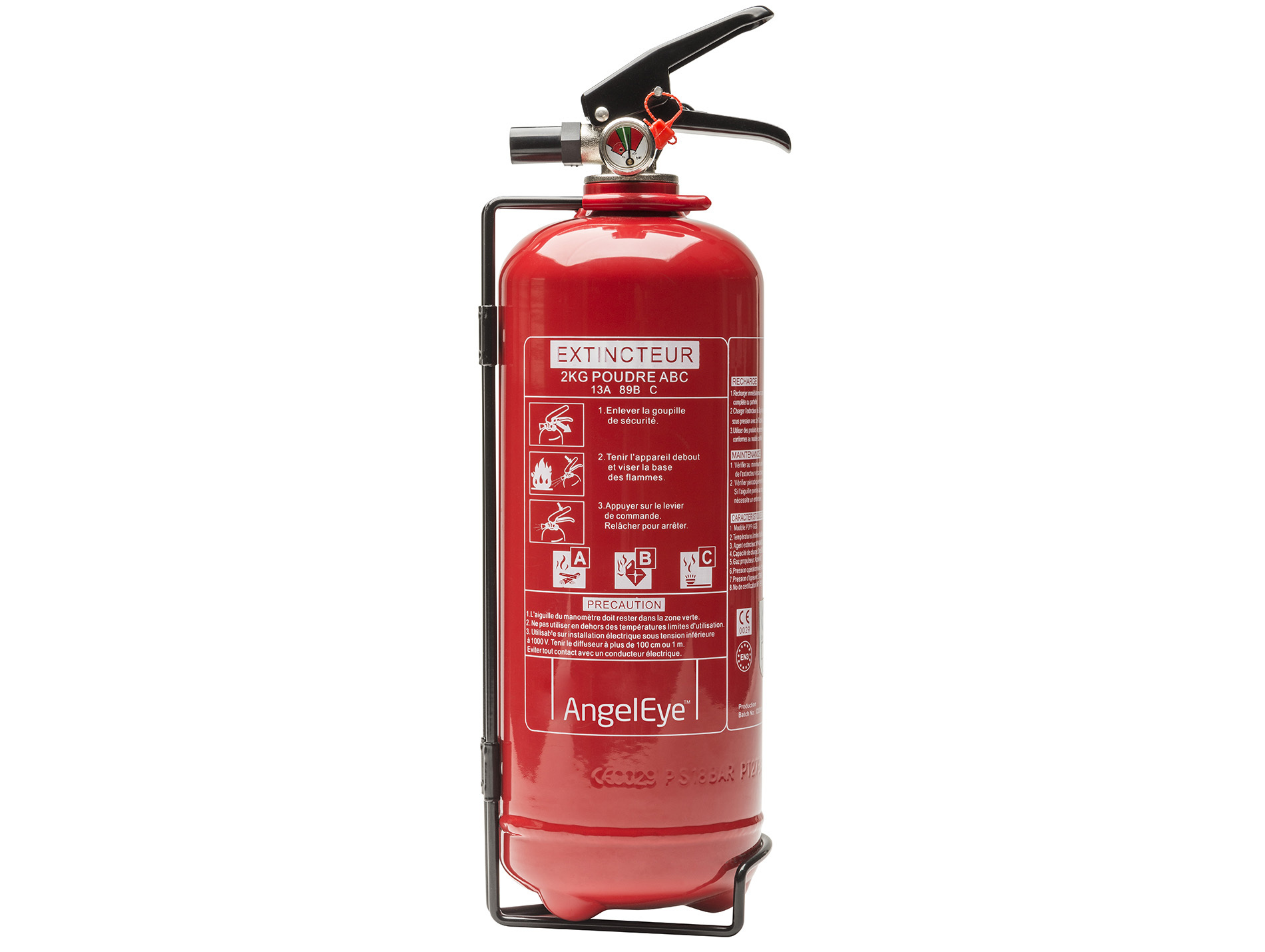 Extincteur à poudre 2kg