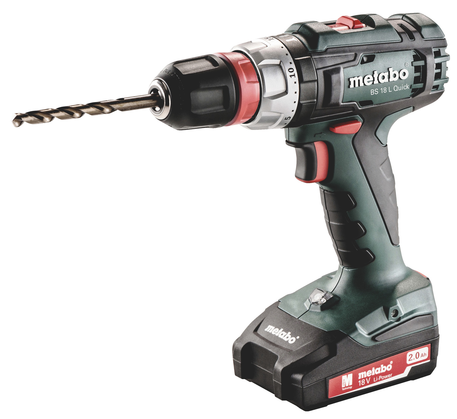 Perceuse visseuse sans fil 18V 2Ah METABO BS18L QUICK