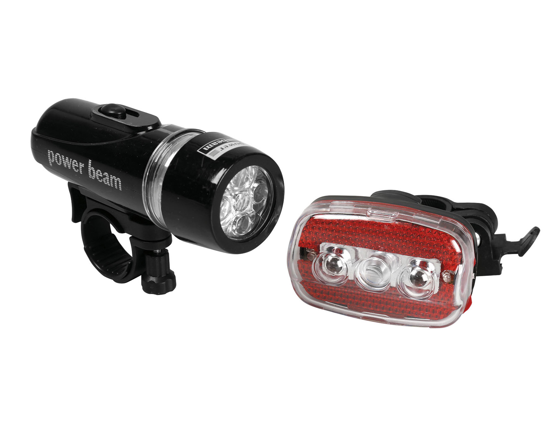 Eclairage avant/arrière de vélo Led 3 positions