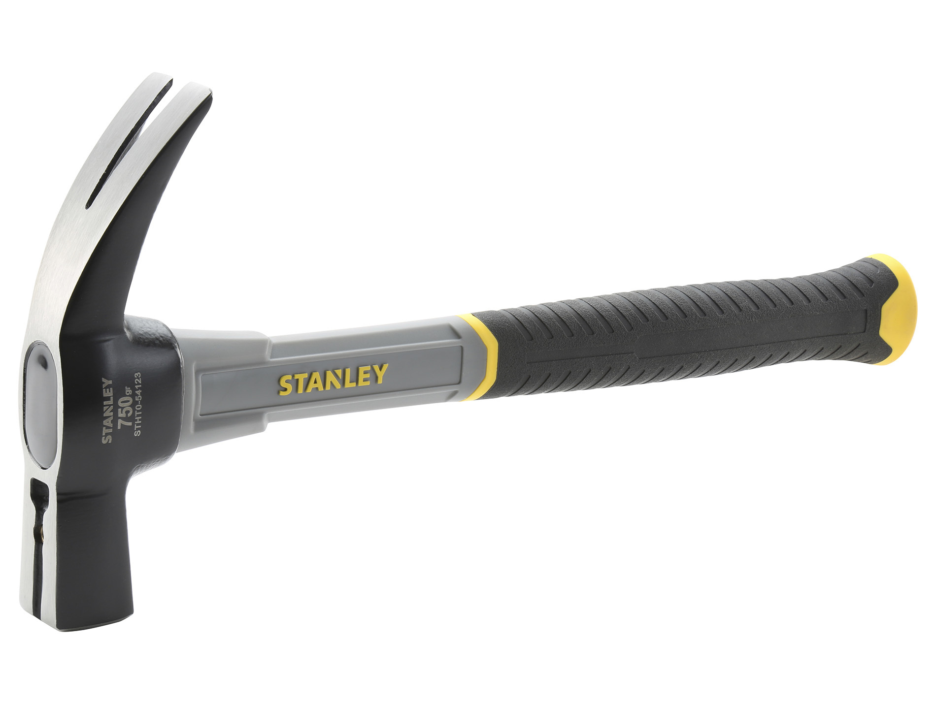 Marteau arrache clou STANLEY manche fibre 750g