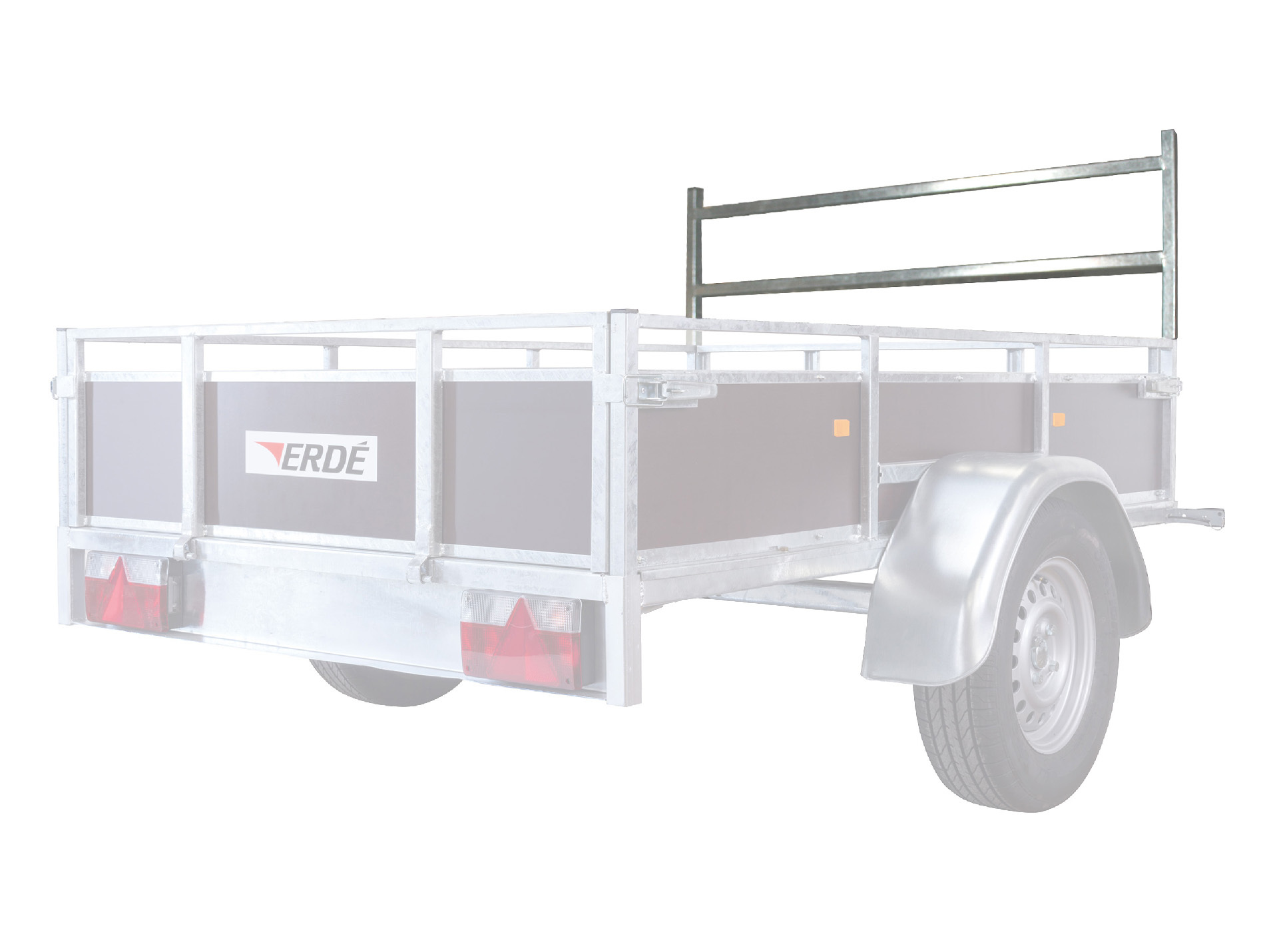 Porte échelle ERDE EXPERT pour remorques LC170