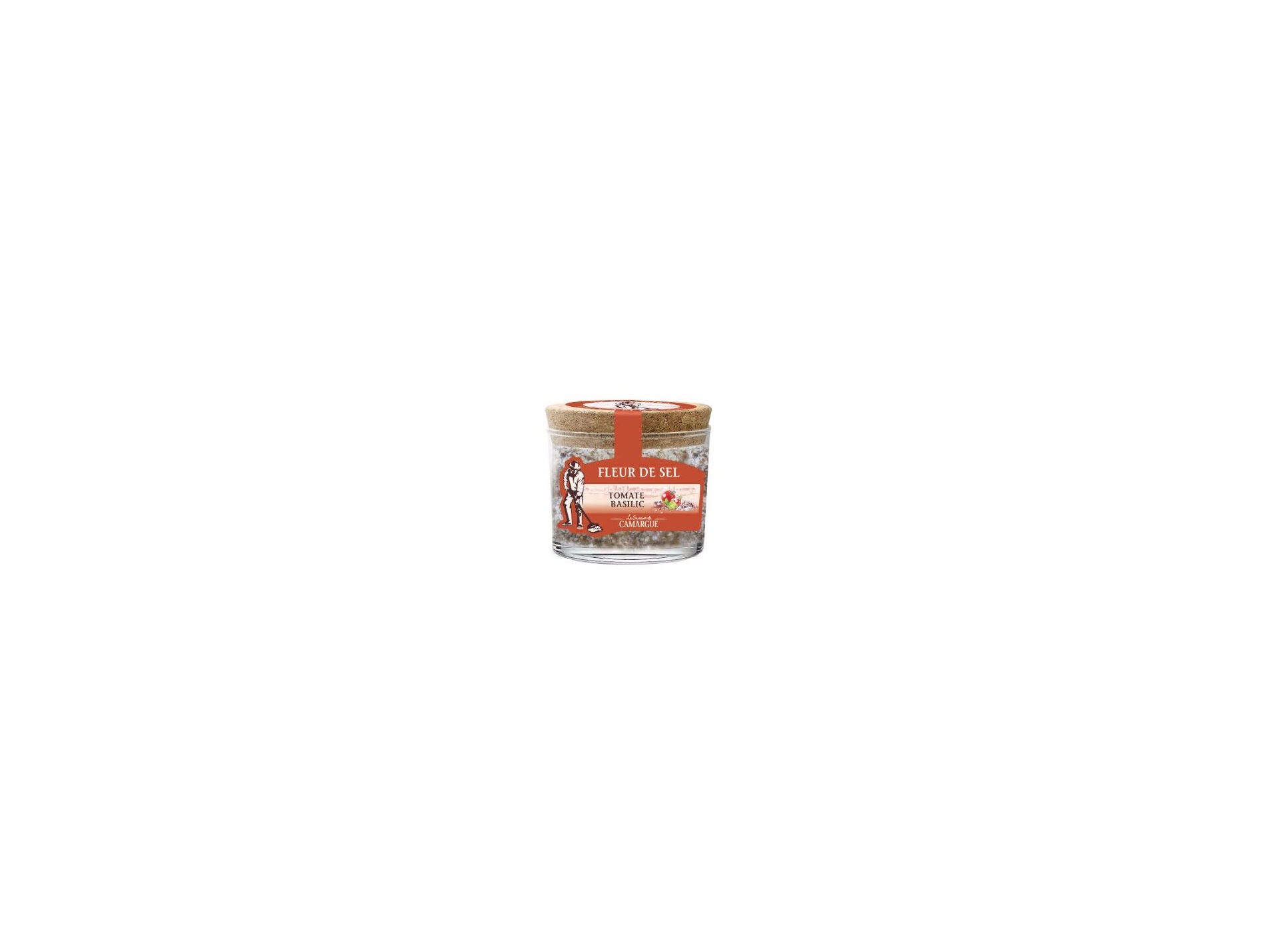 Fleur de sel Camargue Tomate & Basilic 130g