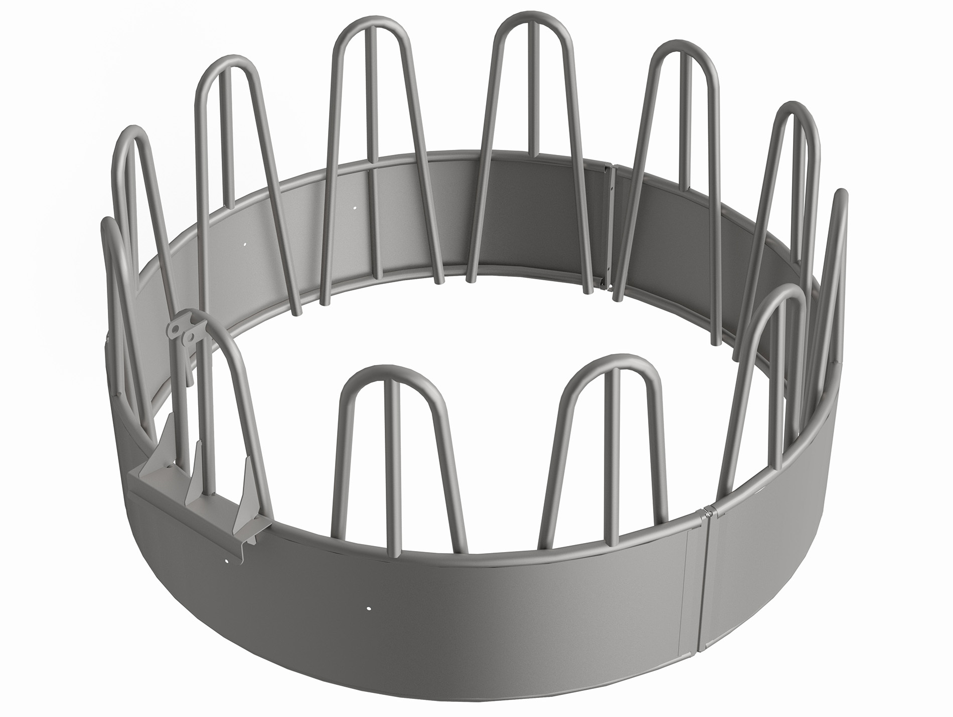 Ratelier bovin EUROFARM circulaire 12 places