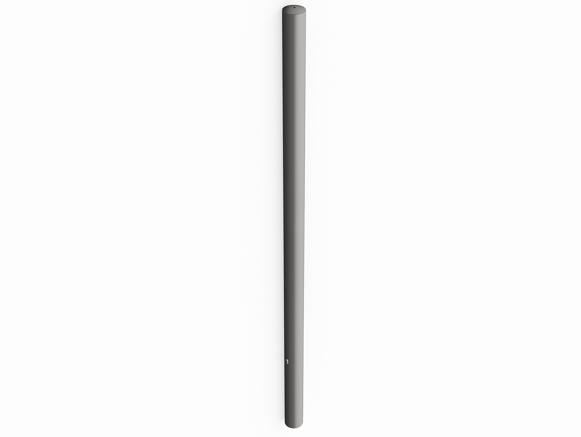 Poteau nu EUROFARM galva Ø102mm x 2,43m