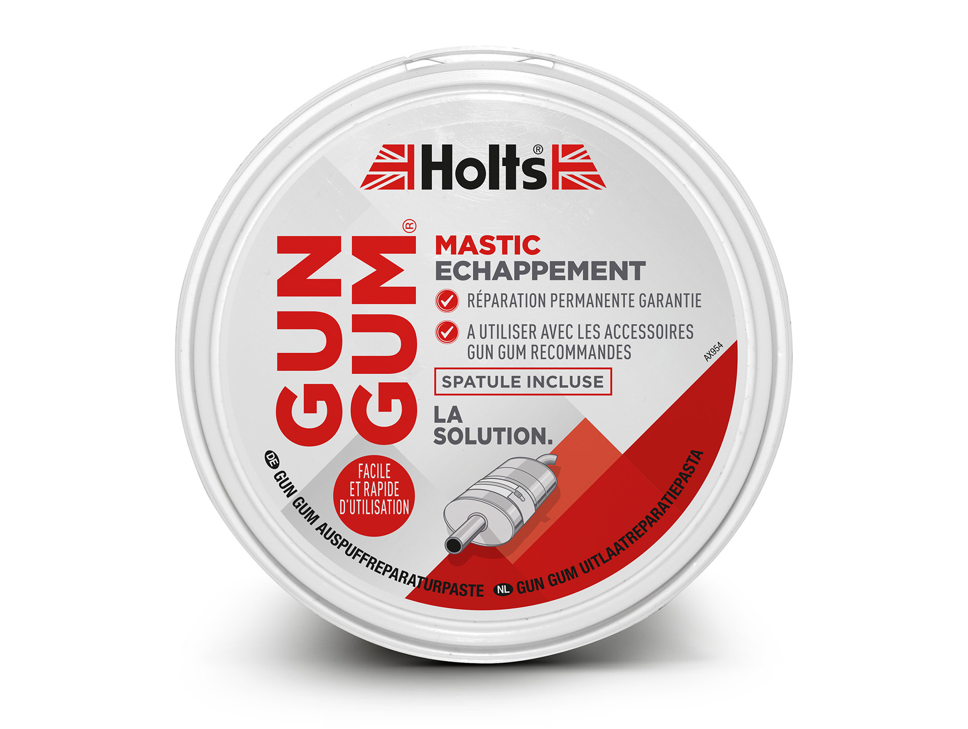 Mastic de réparation HOLTS pour le pot d'échappement 200g