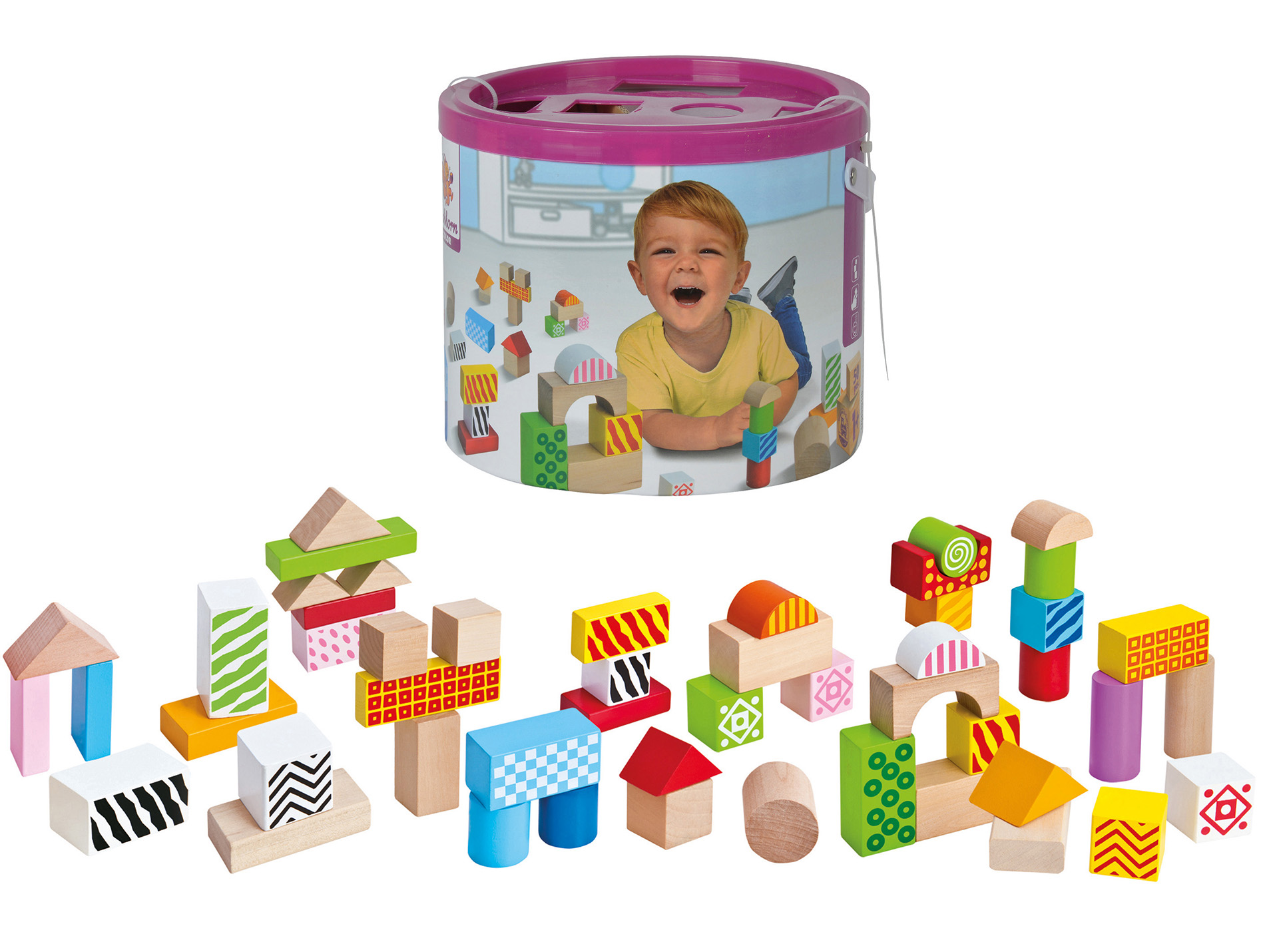 Baril de 50 cubes en bois EICHHORN