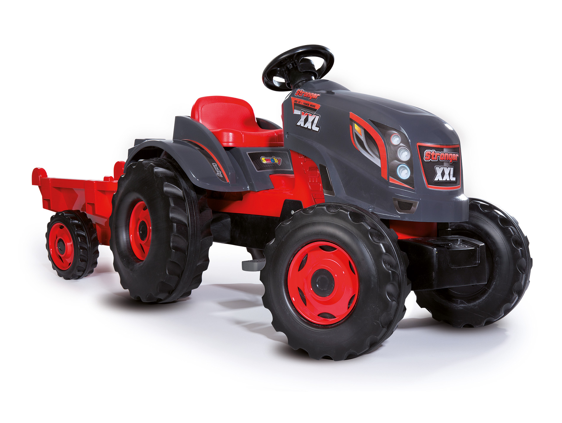 Tracteur à pédales Stronger XXL SMOBY