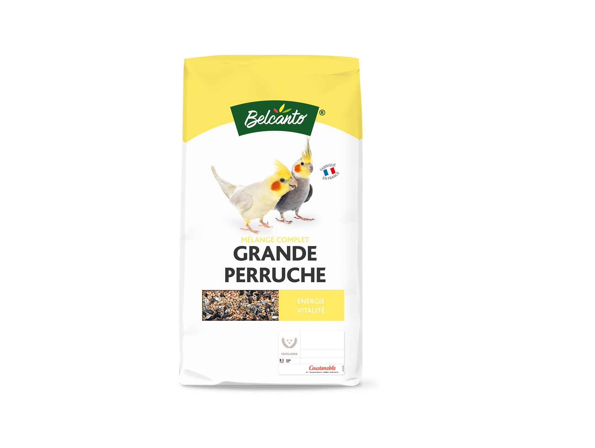Mélange grande perruche Belcanto 4kg