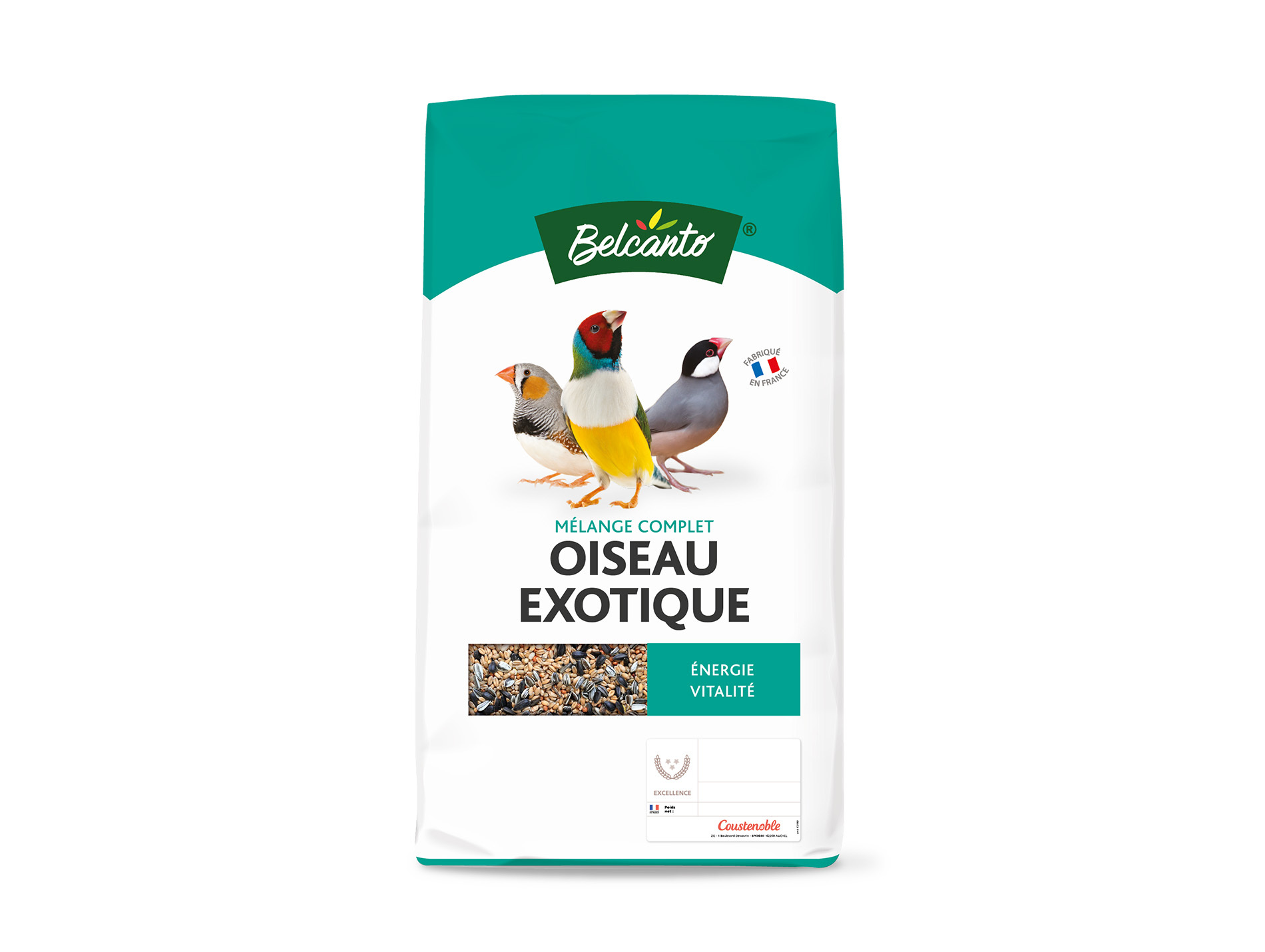 Mélange graines exotiques Belcanto 5kg