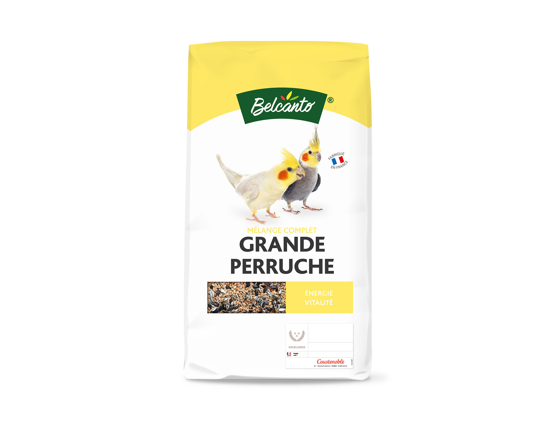 Mélange graines perruche Belcanto 20kg