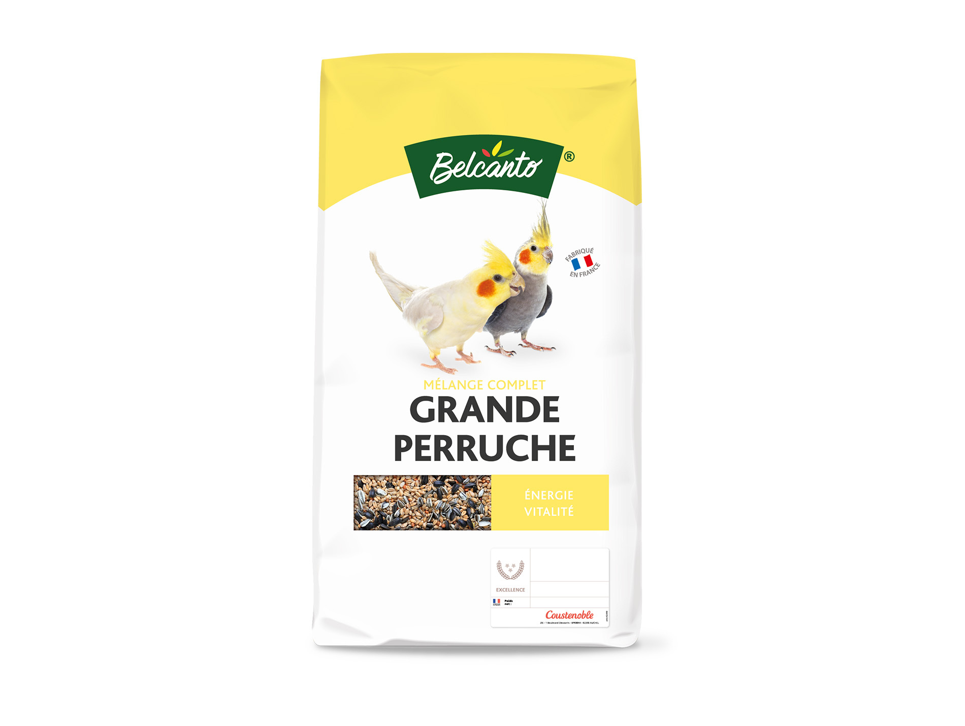 Mélange grande perruche Belcanto 20kg